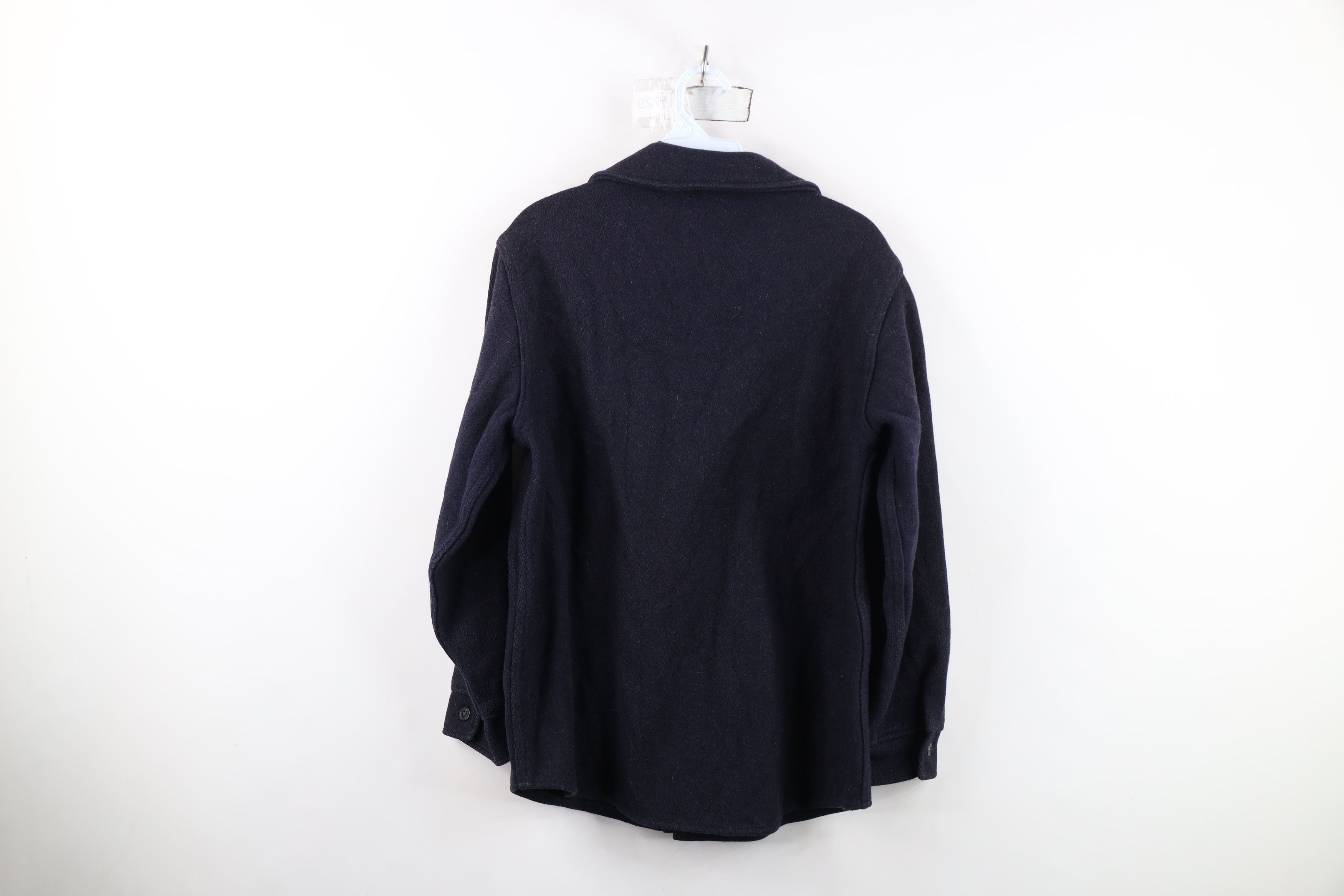 Vintage Vintage 50s 60s Wool CPO Button Shirt Jacket Jac Shirt USA Size US S / EU 44-46 / 1 - 12 Thumbnail
