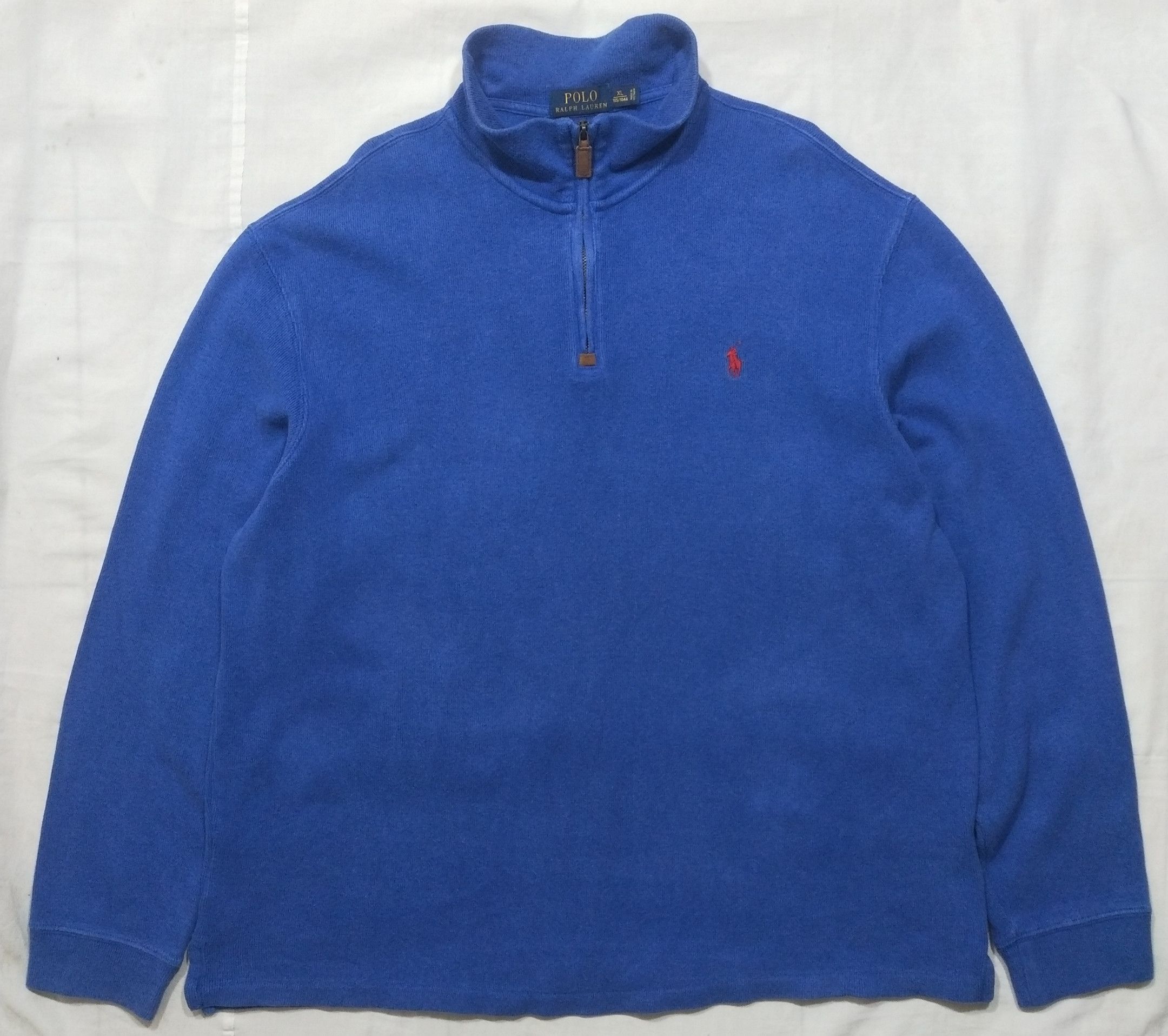 Japanese Brand × Polo Ralph Lauren Polo Ralph Lauren Half Zipp Size US XL / EU 56 / 4 - 1 Thumbnail