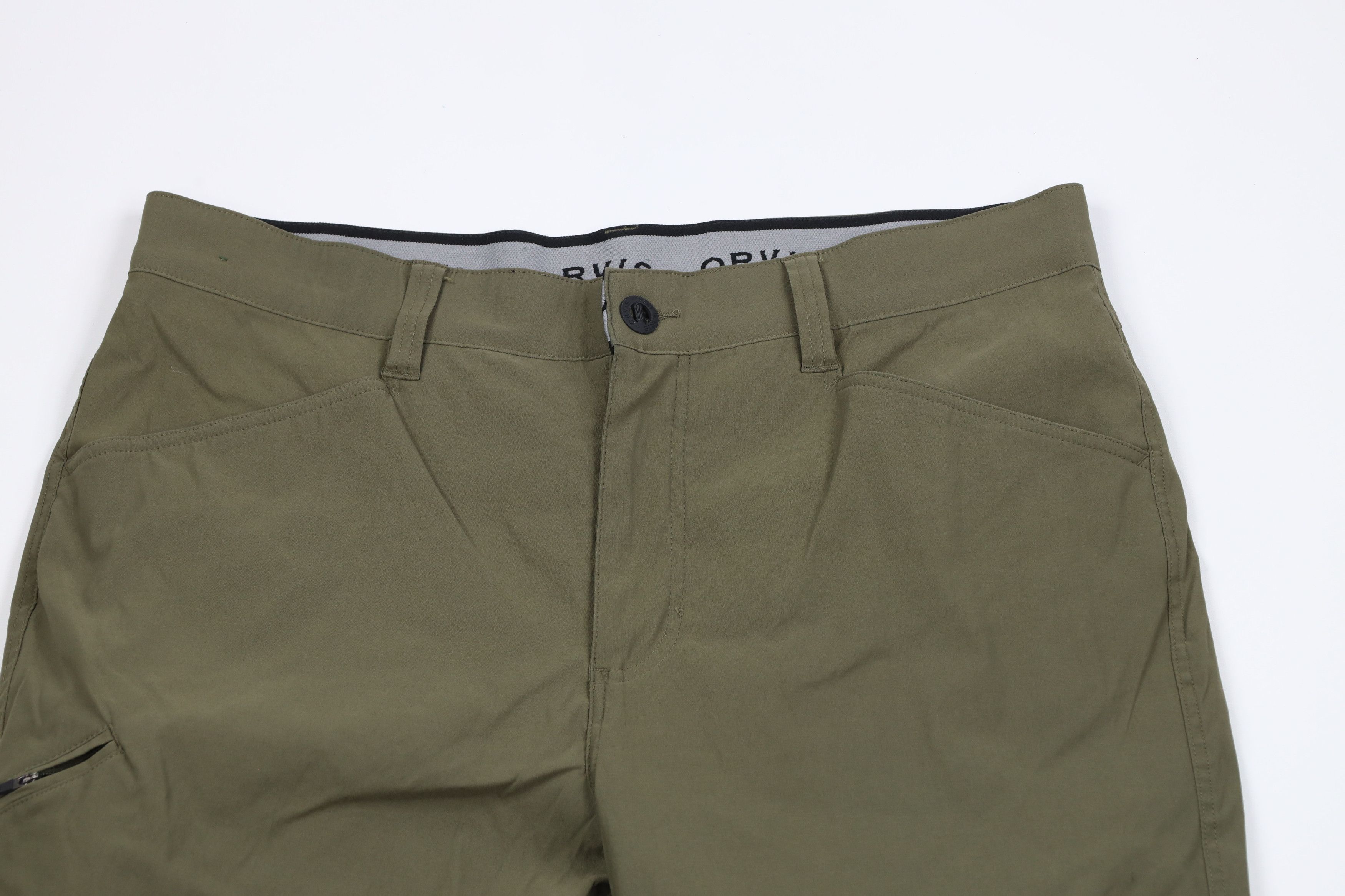 Orvis × Vintage Orvis 5 Pocket Tech Trail Outdoor Hiking Camping Pants Green Size US 36 / EU 52 - 2 Thumbnail