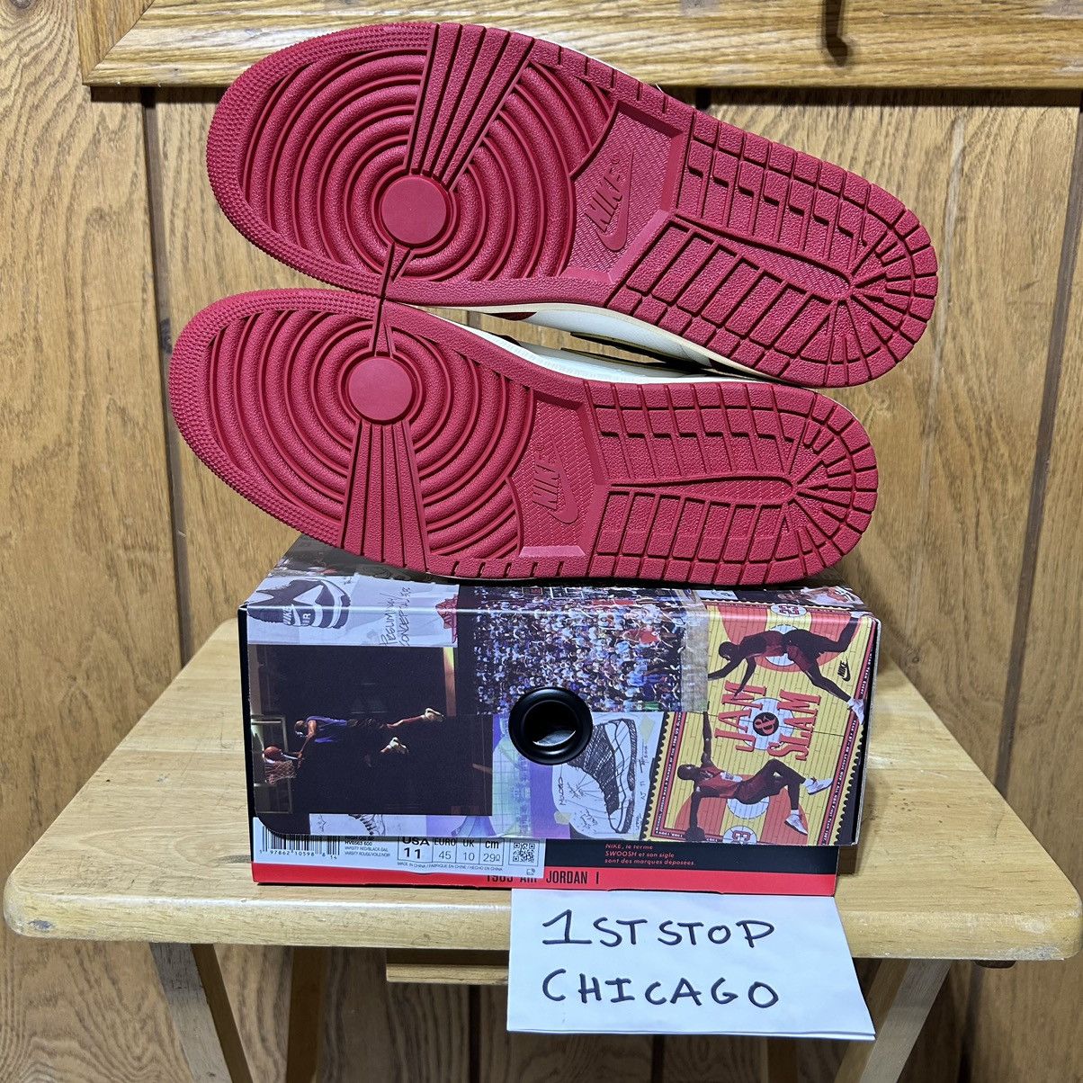 Jordan Brand × Nike × Union LA Union LA Air Jordan 1 Retro OG SP High Chicago Size 11 NEW Size US 11 / EU 44 - 7 Thumbnail