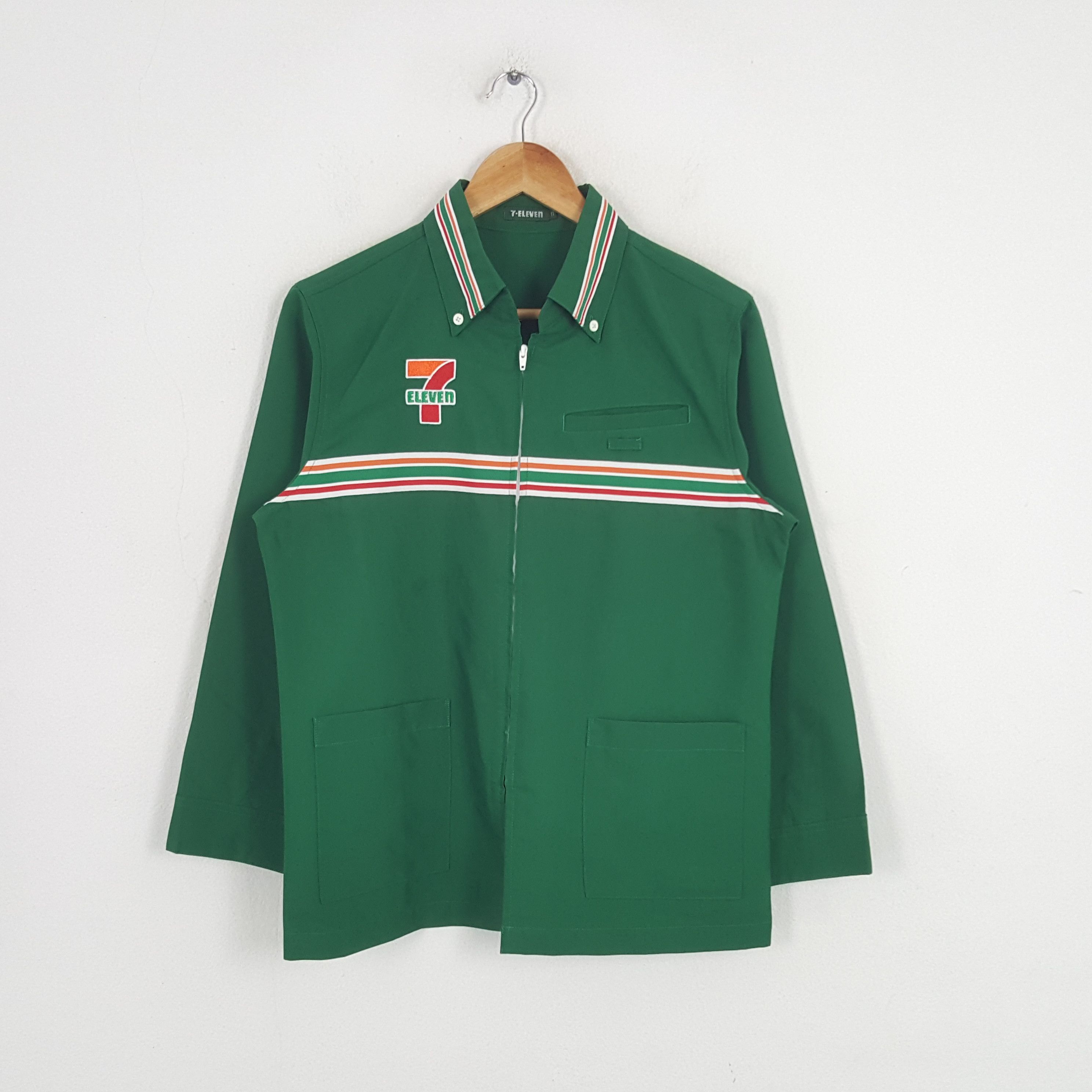 Japanese Brand × Vintage Vintage 7 Eleven Japanese Brand Uniform Jacket Size US S / EU 44-46 / 1 - 3 Thumbnail