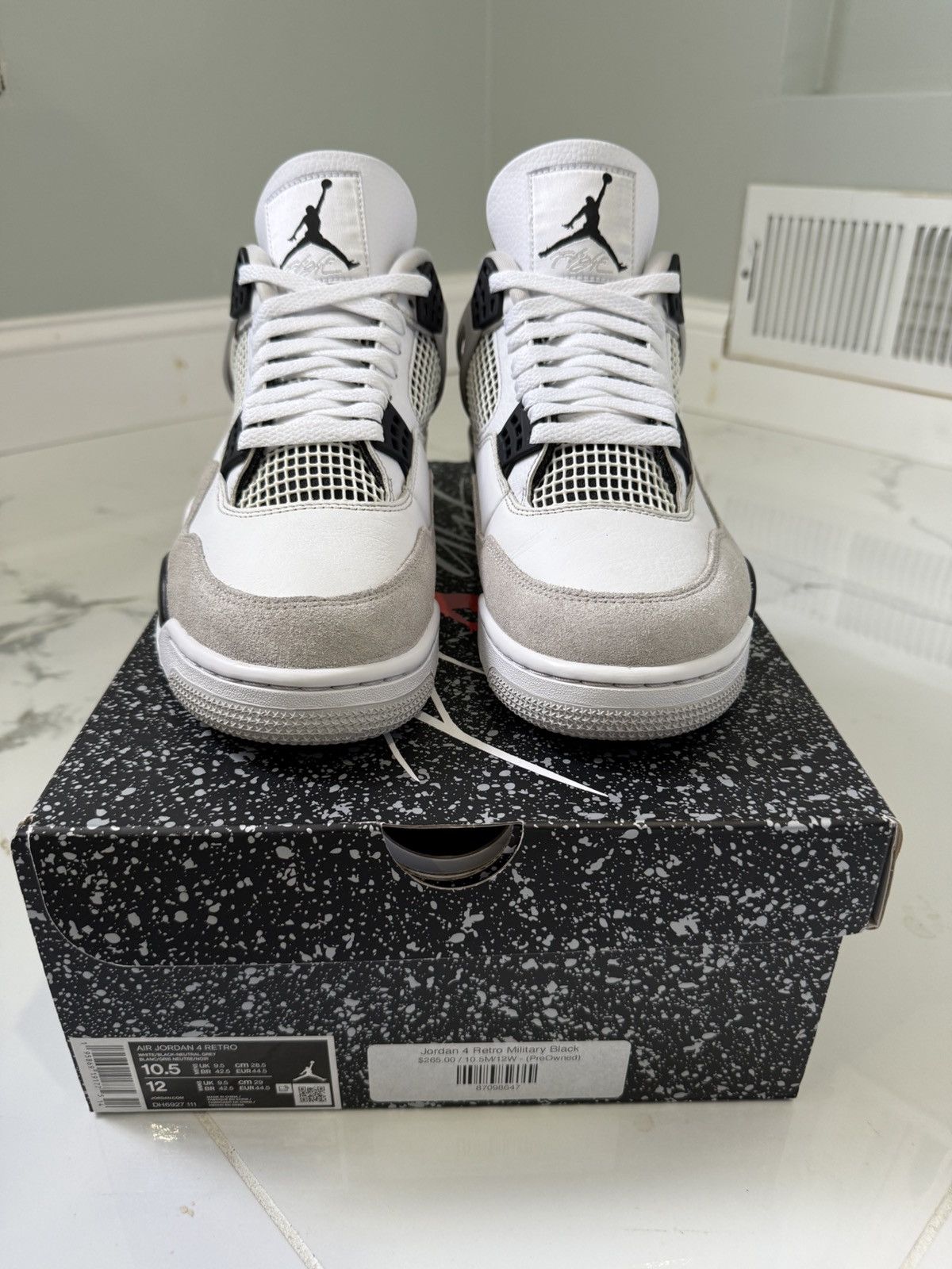 Jordan Brand Jordan 4 military black Size US 10.5 / EU 43-44 - 2 Thumbnail