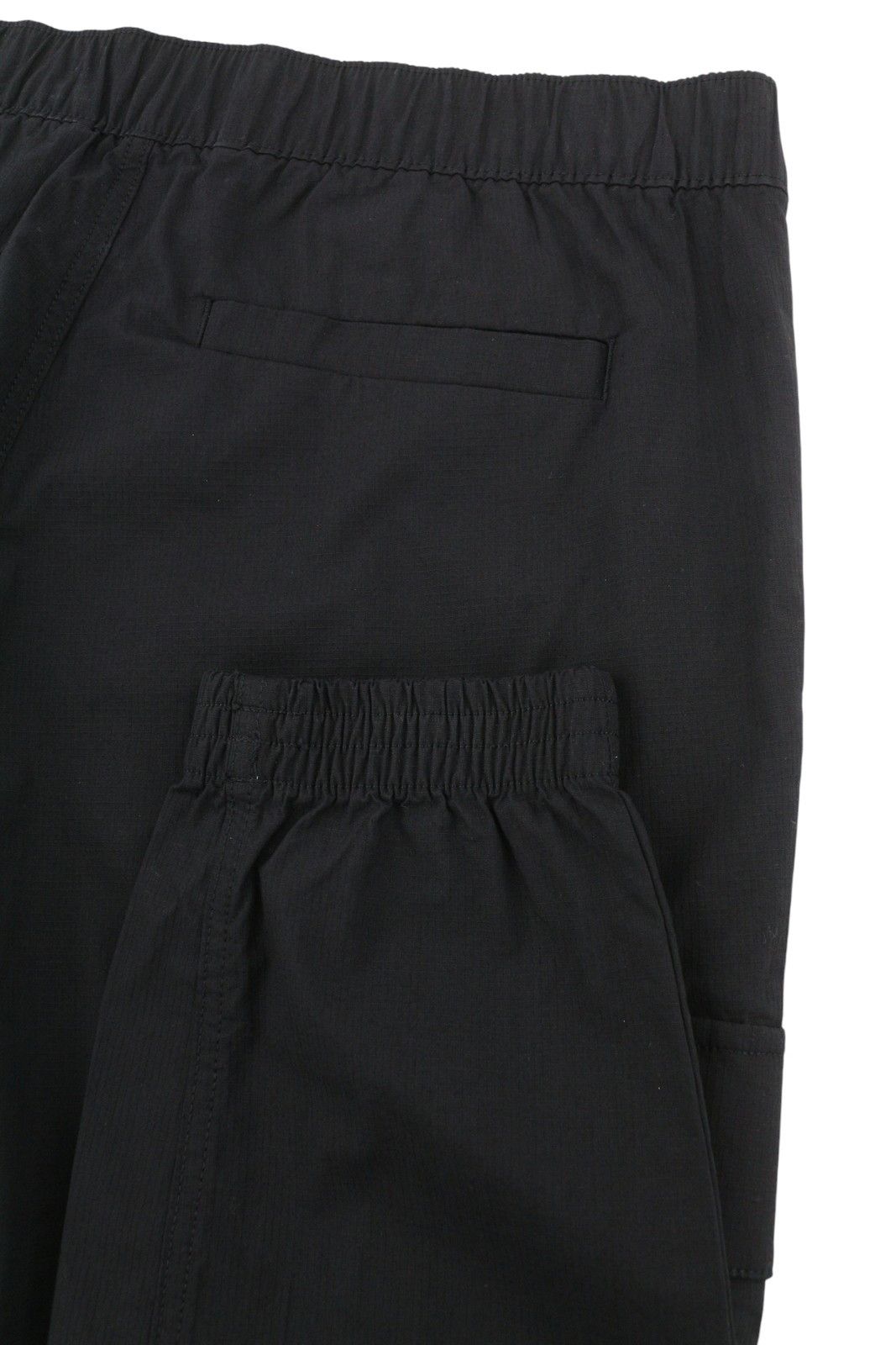 Calvin Klein W32 Black Cargo Elastic Waist Patch Pockets 87455 Size US 32 / EU 48 - 6 Thumbnail