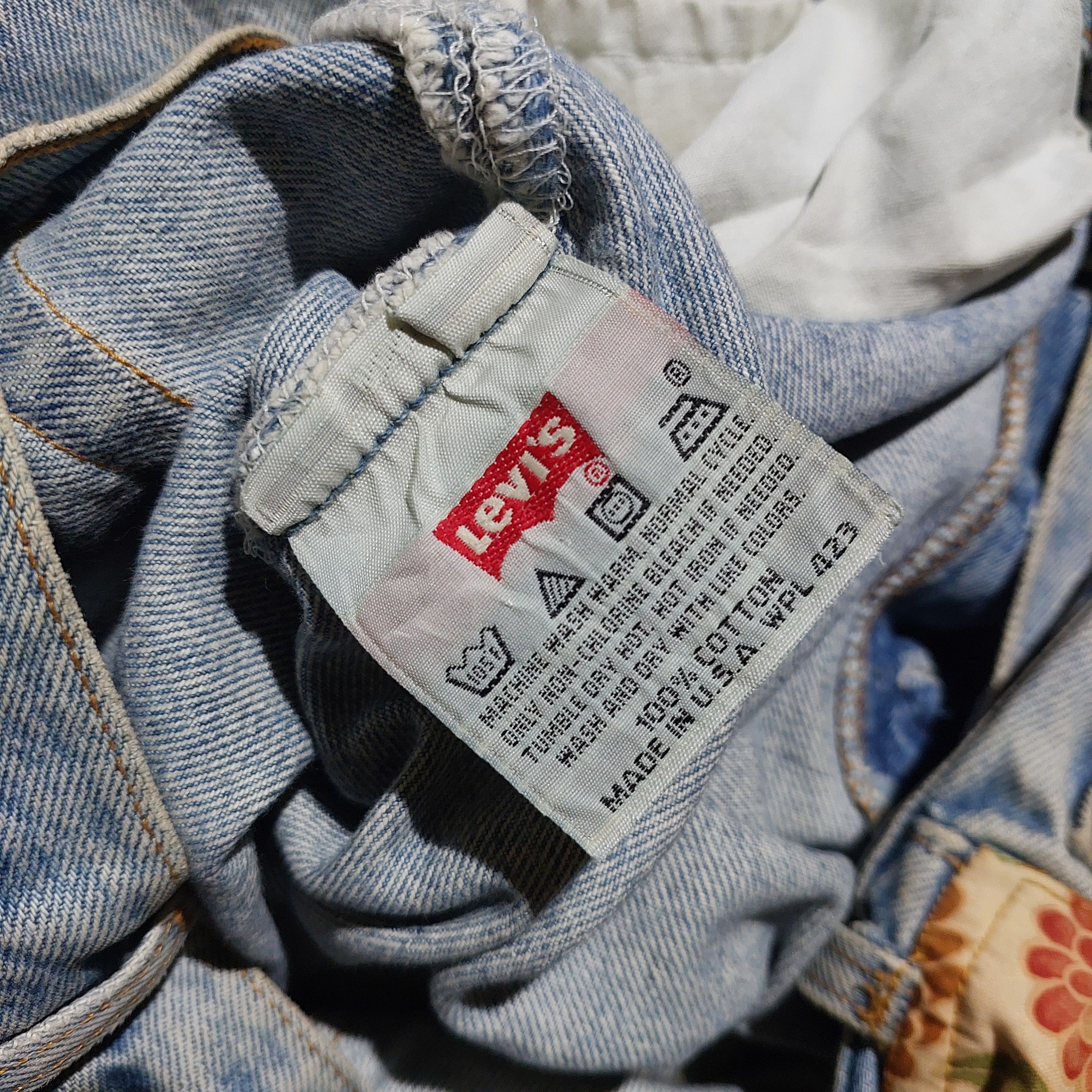 Levi's Vintage 501 Levi's custom tiger art japan sakura denim Size US 34 / EU 50 - 11 Thumbnail