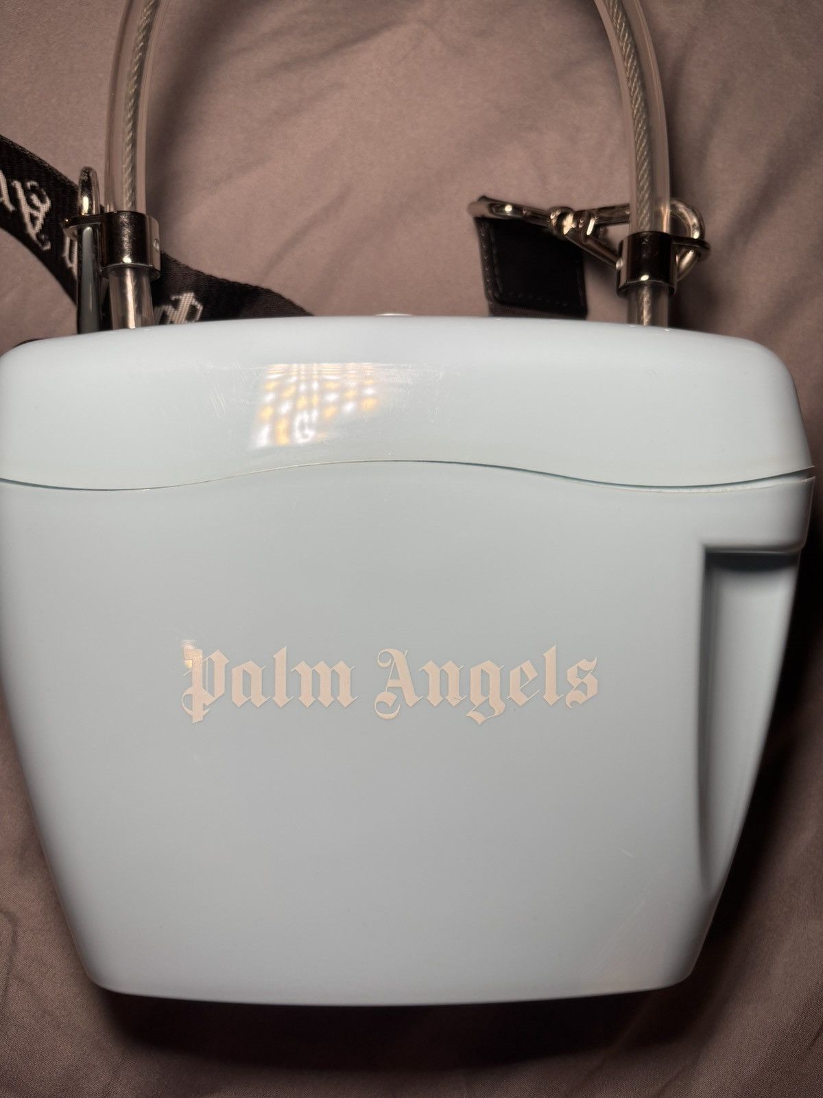 Palm Angels Palm Angels Strap Padlock Bag Size ONE SIZE - 6 Thumbnail