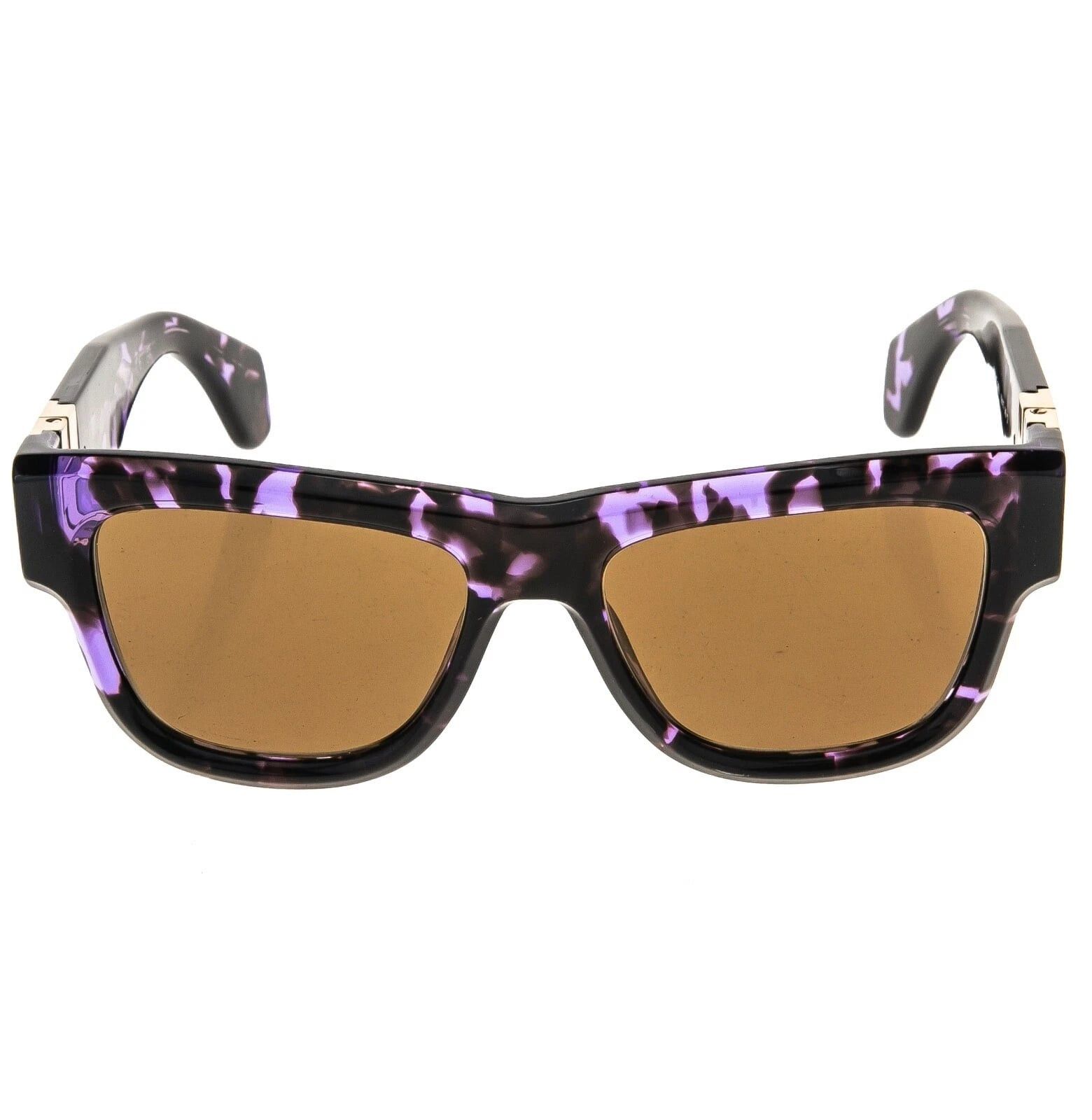 Palm Angels PALM ANGELS PERI065 065 MERRIL Purple Logo Unisex Sunglass Size ONE SIZE - 2 Thumbnail