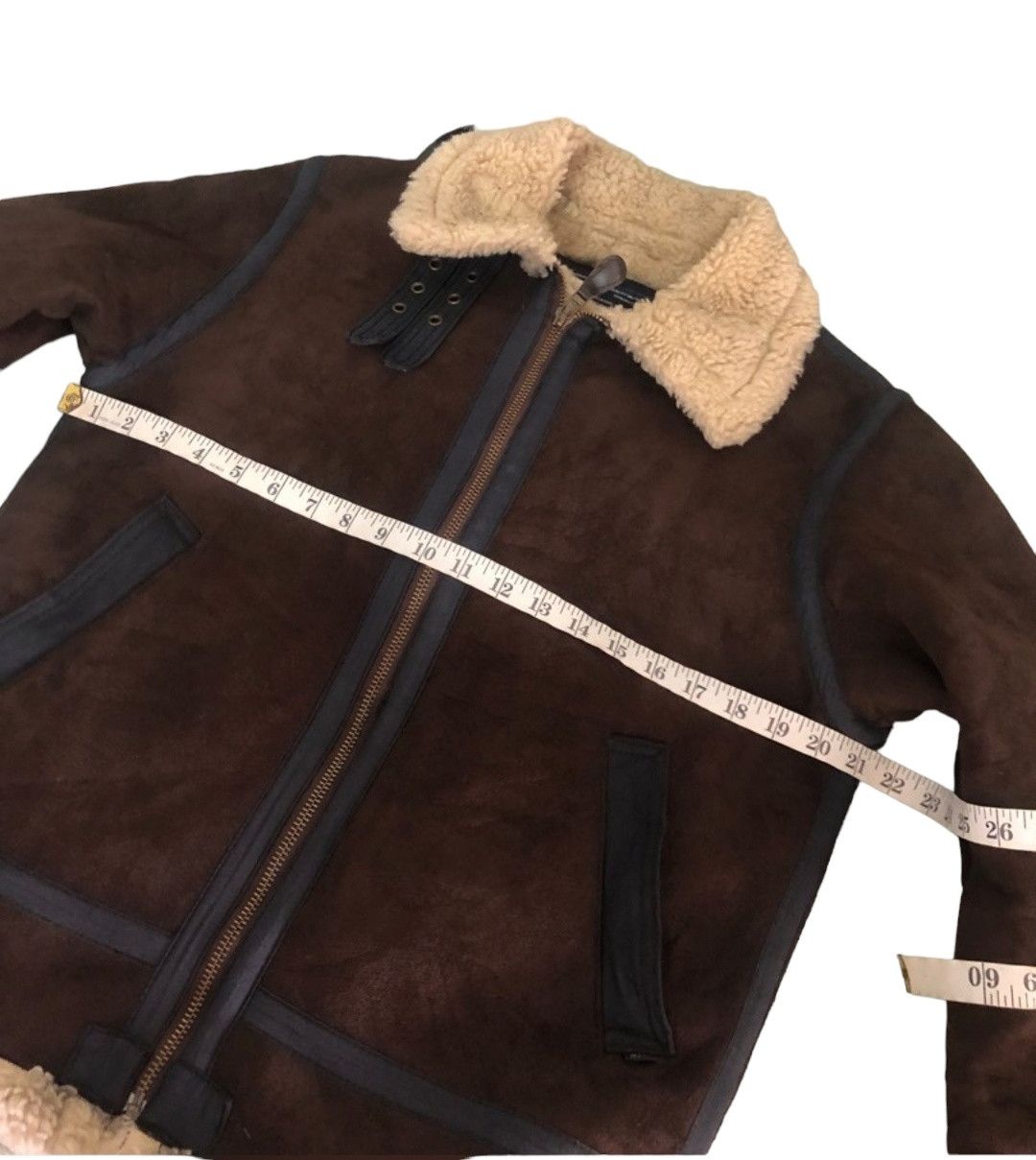Alpha Industries Alpha Industries B3 Military Sheepskin Shearling Jacket Size US M / EU 48-50 / 2 - 9 Thumbnail