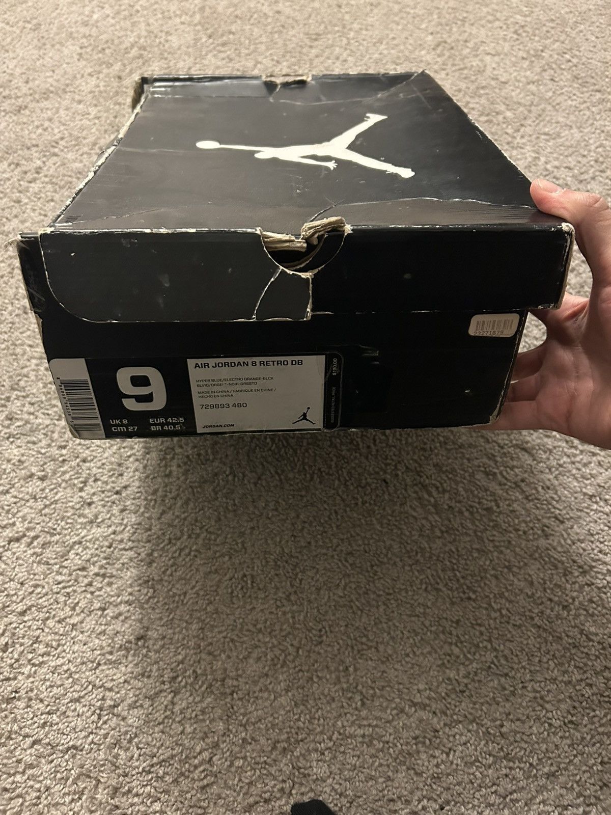 Jordan Brand Air Jordan Retro 8 Doernbecher Size 9 Size US 9 / EU 42 - 17 Thumbnail