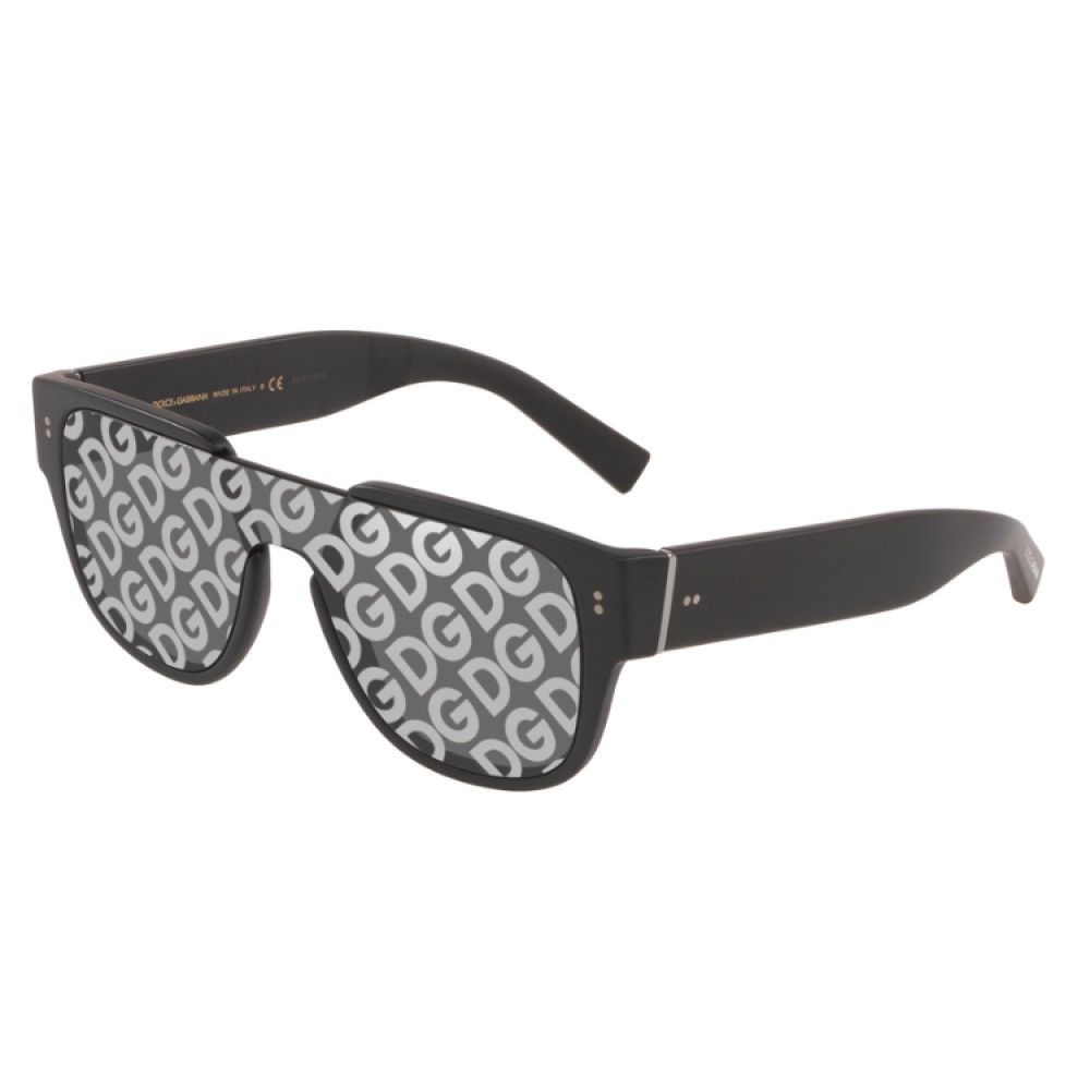 Dolce & Gabbana Dolce and Gabbana Matte Black Sunglasses Size ONE SIZE - 1 Thumbnail