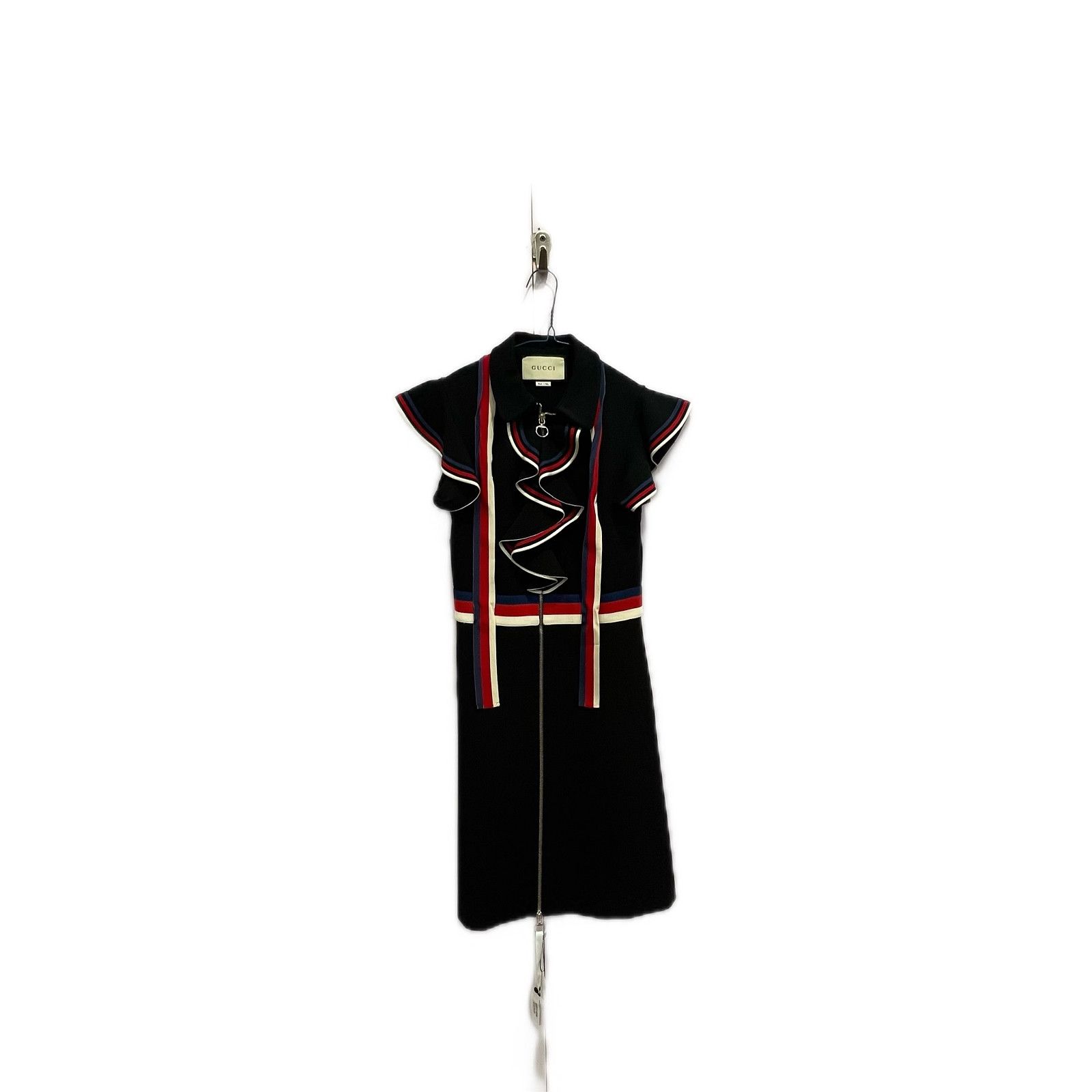 Gucci Gucci Striped Zip Mini Dress Size S Size S / US 4 / IT 40 - 1 Thumbnail