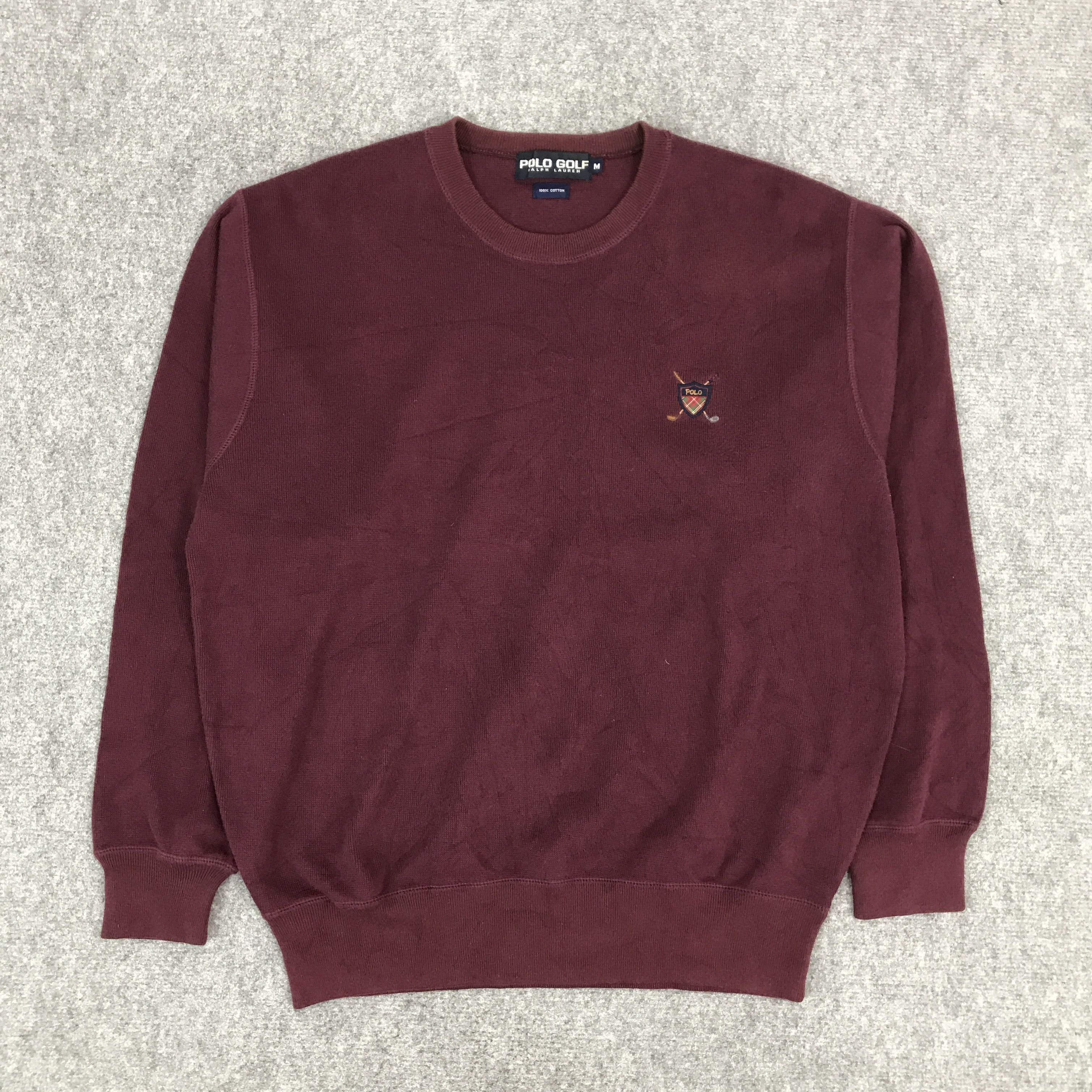 VTG POLO GOLF RALPH LAUREN KNITWEAR JACKET