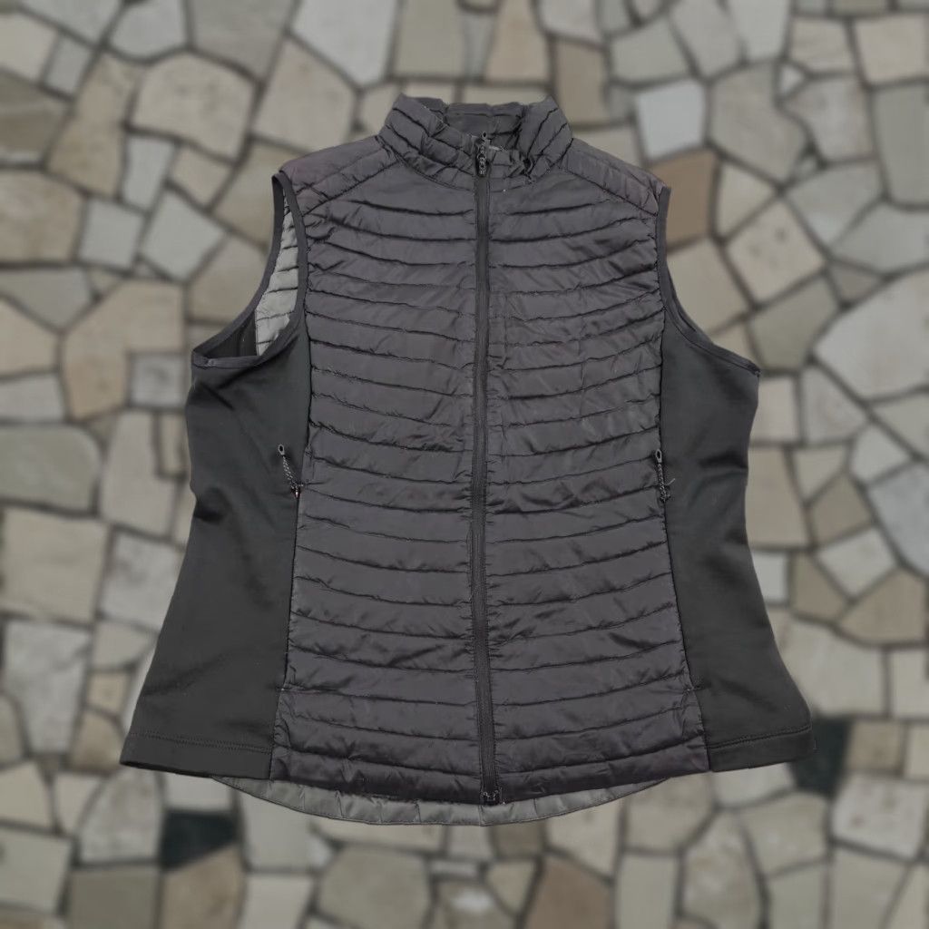 Eddie Bauer Eddie Bauer Vest Womens Large Black First Ascent Puffer Goose Down Gilet Quilted Vest Size L / US 10 / IT 46 - 1 Thumbnail