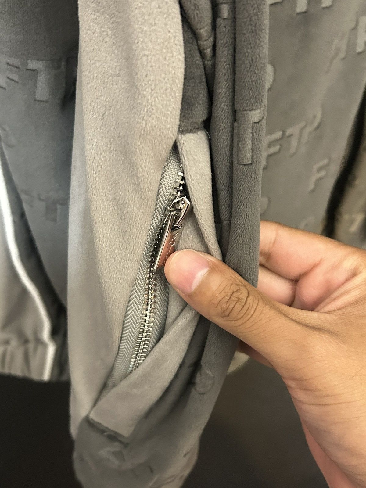 Fuck The Population FTP FUCK THE POPULATION Velour Zip Up Jacket Size US XXL / EU 58 / 5 - 9 Thumbnail