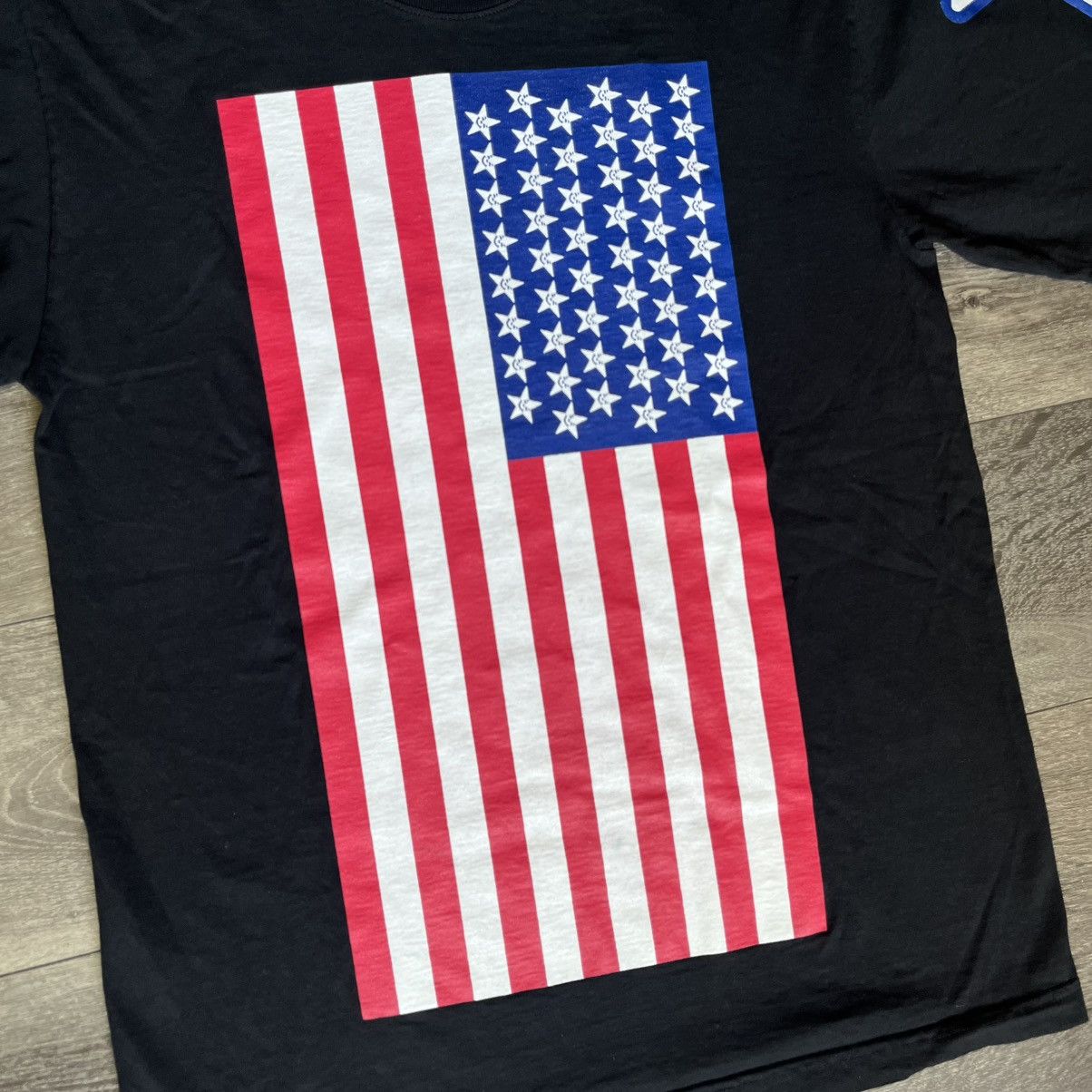 Asspizza Asspizza 50 States Tour American Flag Graphic T Shirt Black Size US S / EU 44-46 / 1 - 3 Thumbnail