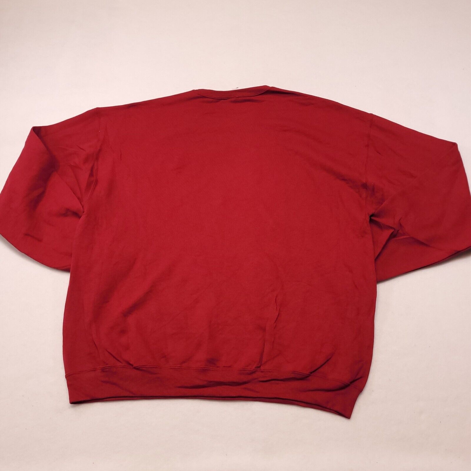 Jerzees Festive Snowflake Sweatshirt Womens Size XL Red Jerzees Size XL / US 12-14 / IT 48-50 - 10 Thumbnail