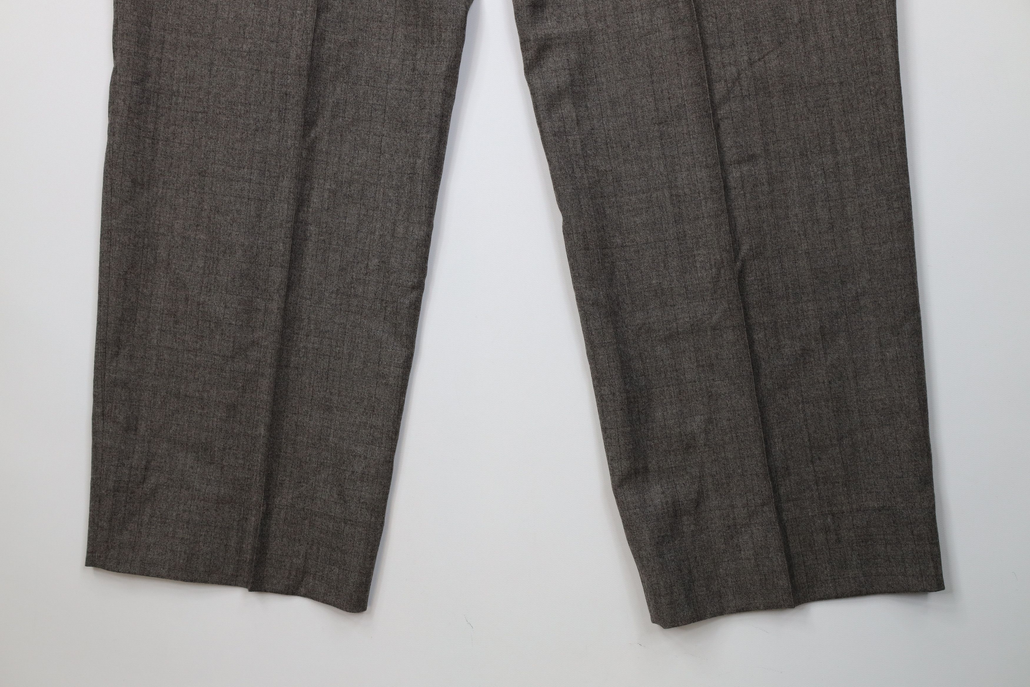 Vintage Vintage 90s Streetwear Flared Wide Leg Chino Pants Plaid Size US 40 / EU 56 - 11 Thumbnail