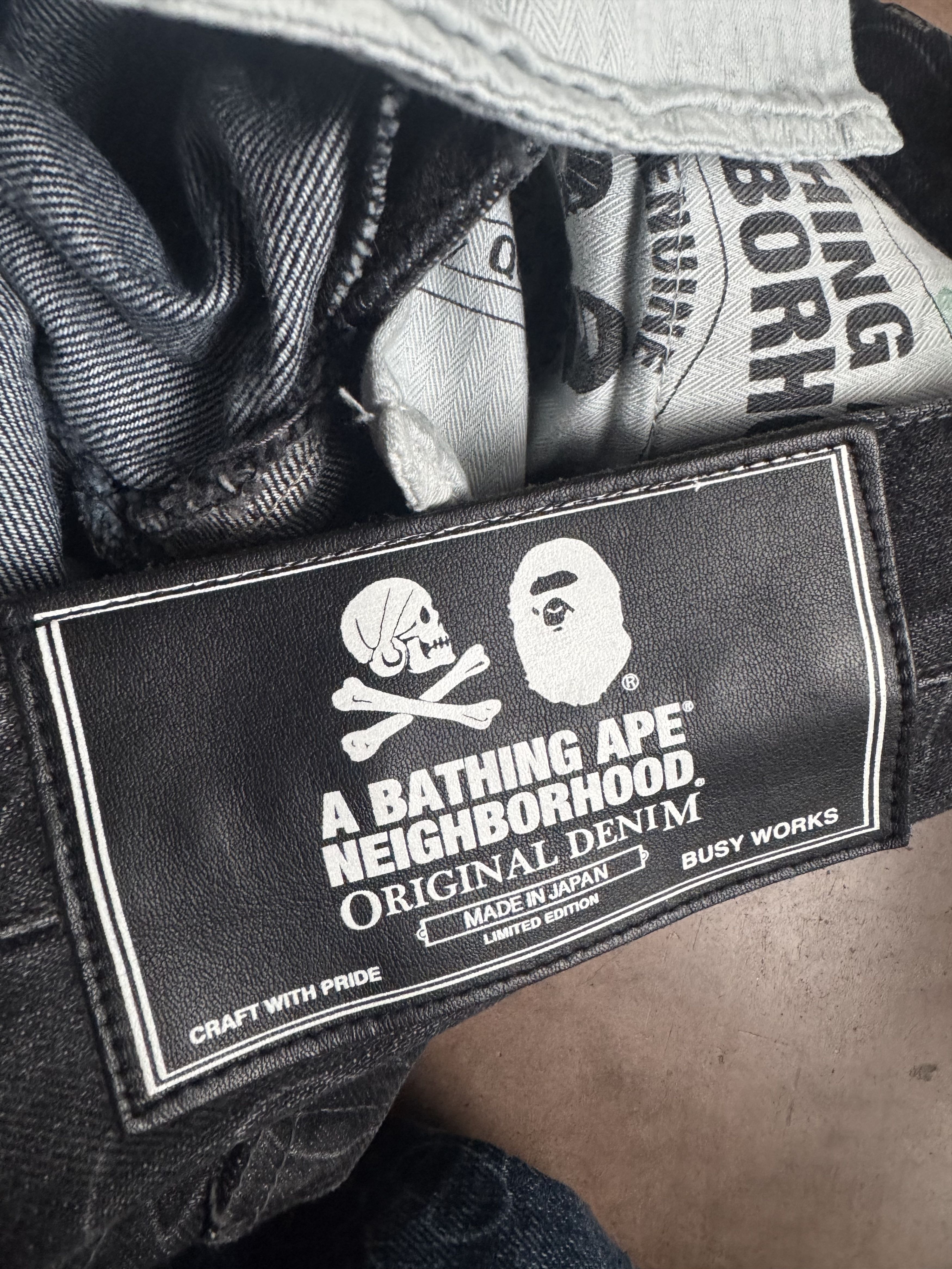 Bape × Neighborhood Bape x Neighborhood DP Jeans Size L 36 Size US 36 / EU 52 - 12 Thumbnail