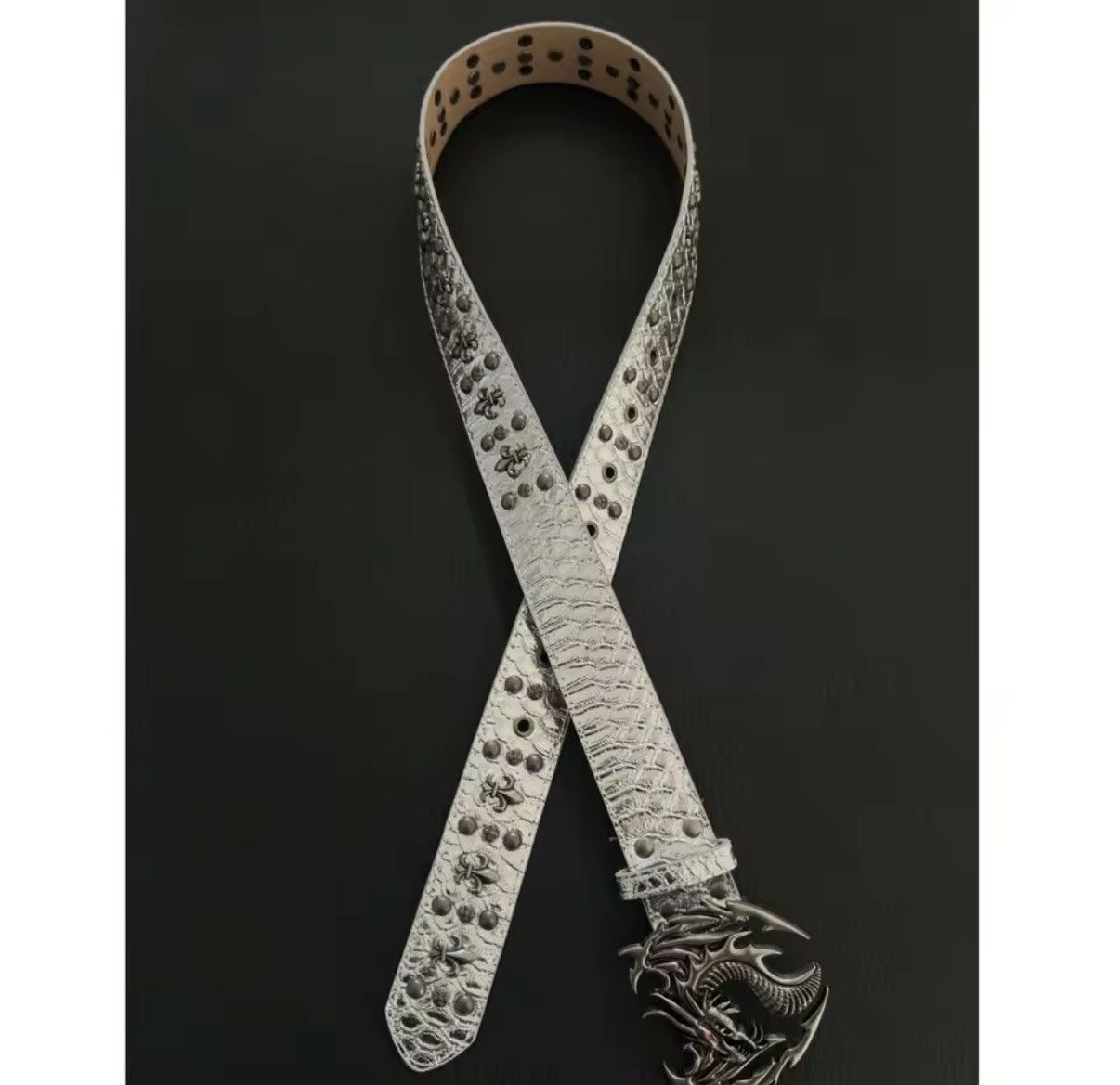 Other Punk Gothic Streetwear Metal Dragon Belt Size ONE SIZE - 4 Thumbnail