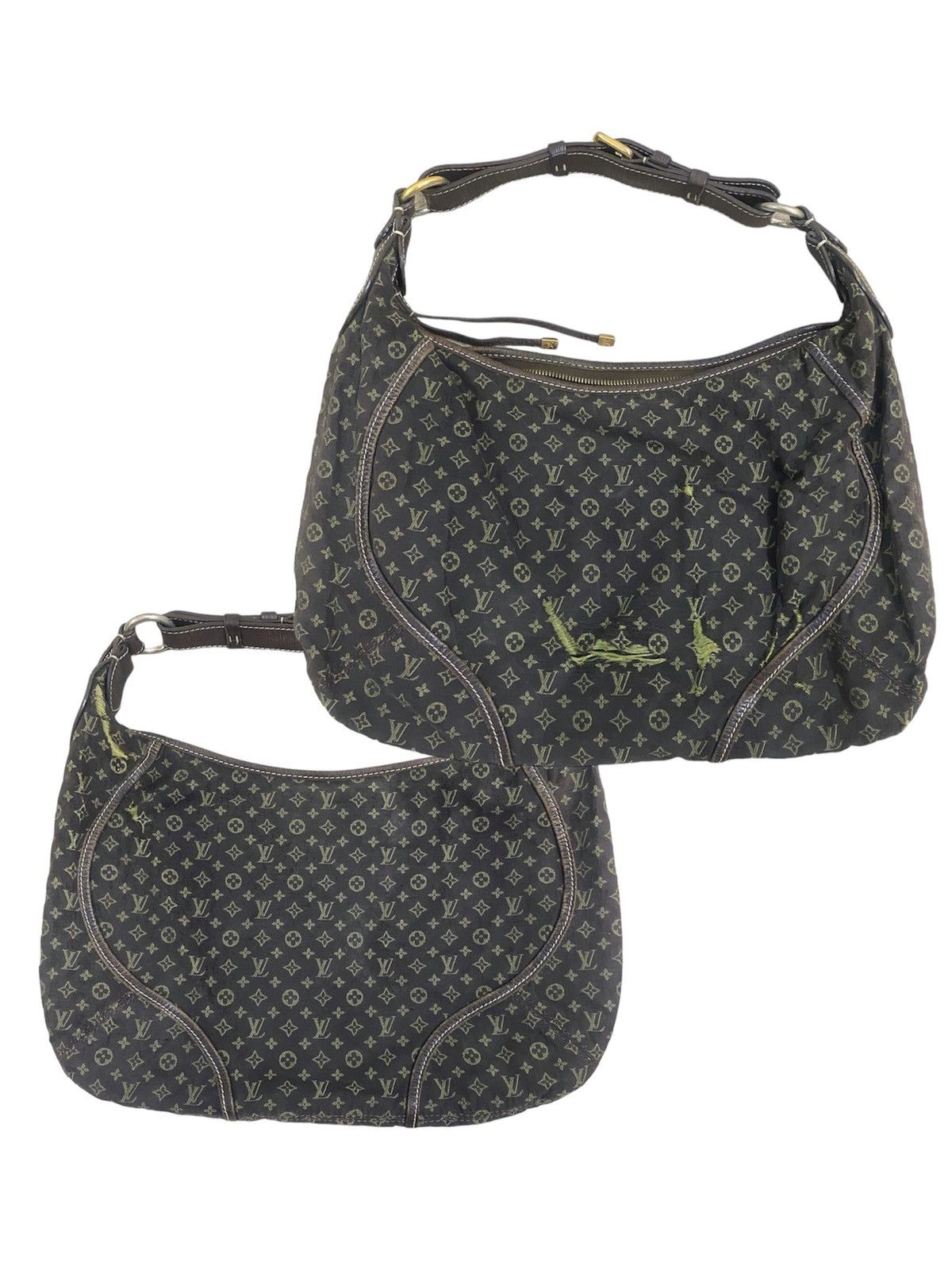 Louis Vuitton Louis Vuitton Monogram Mini Lin Manon MM Shoulder Bag Ebene Size ONE SIZE - 3 Thumbnail