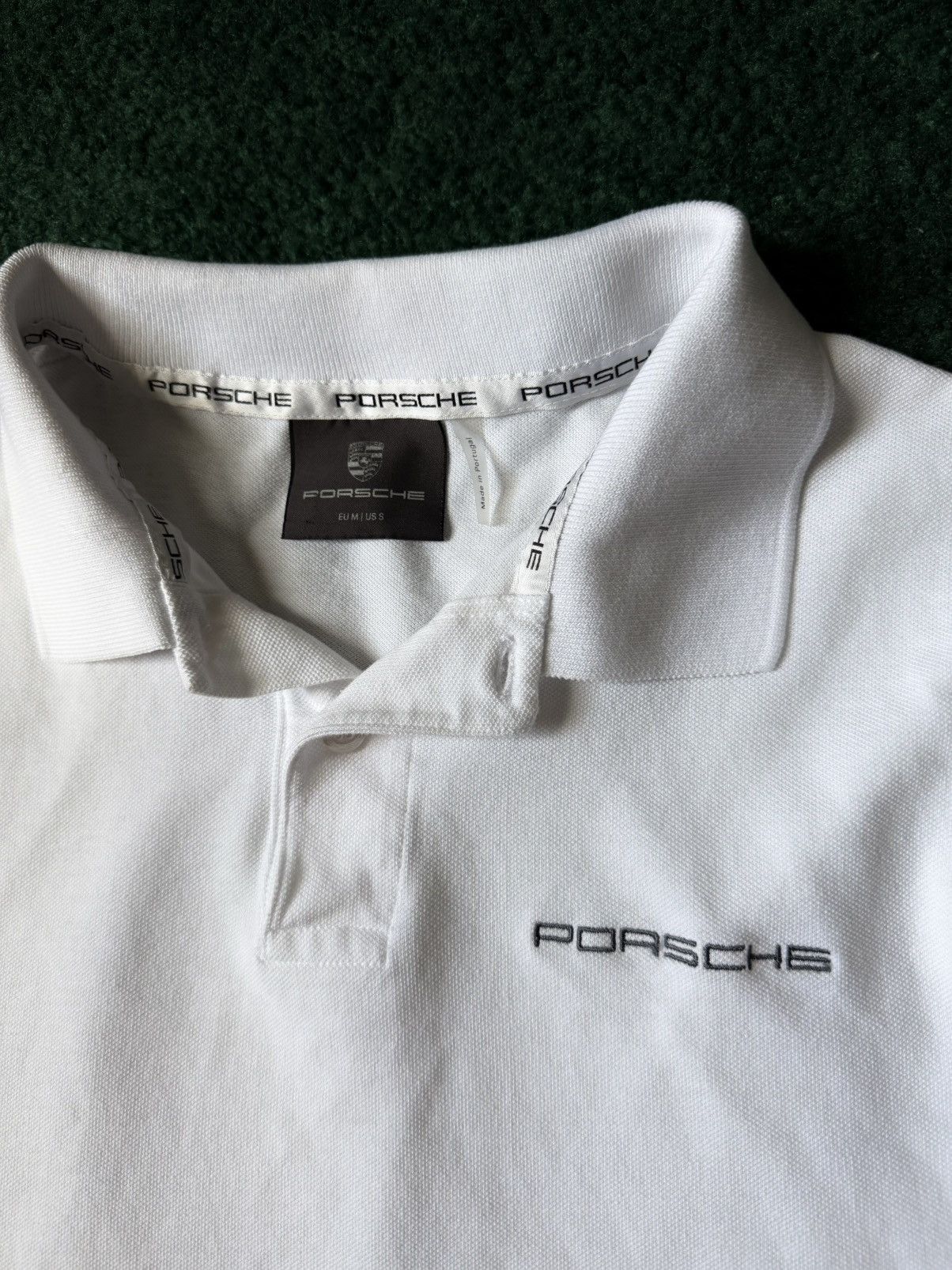 Porsche Design Porsche Men's Polo Shirt – White (Size S) Size US S / EU 44-46 / 1 - 2 Thumbnail