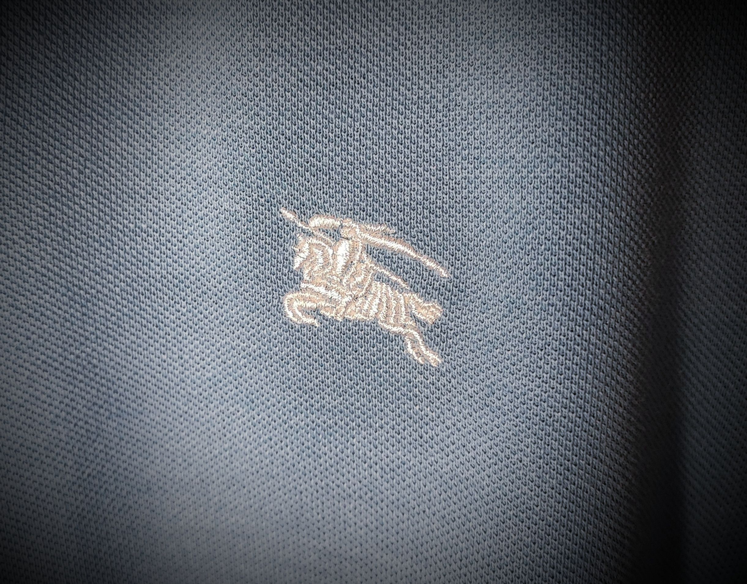 Burberry 🔥 Burberry Polo size L Blue 🔥 Size US M / EU 48-50 / 2 - 5 Thumbnail