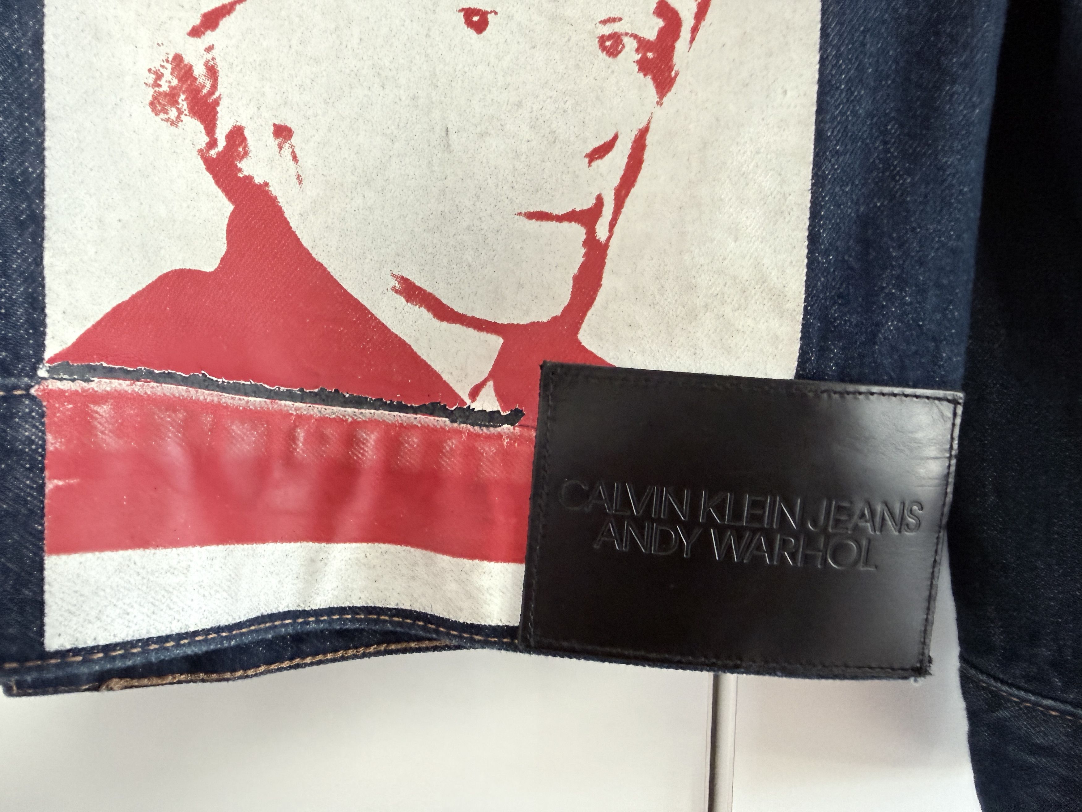 Calvin Klein Calvin Klein x Raf Simons Andy Warhol Denim Jacket Size US M / EU 48-50 / 2 - 4 Thumbnail