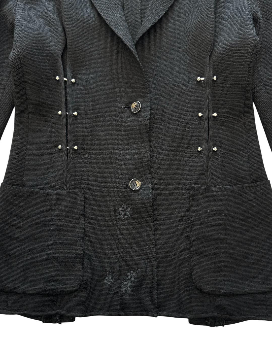 Issey Miyake Issey Miyake Studded Wool Blazer Size M / US 6-8 / IT 42-44 - 6 Thumbnail