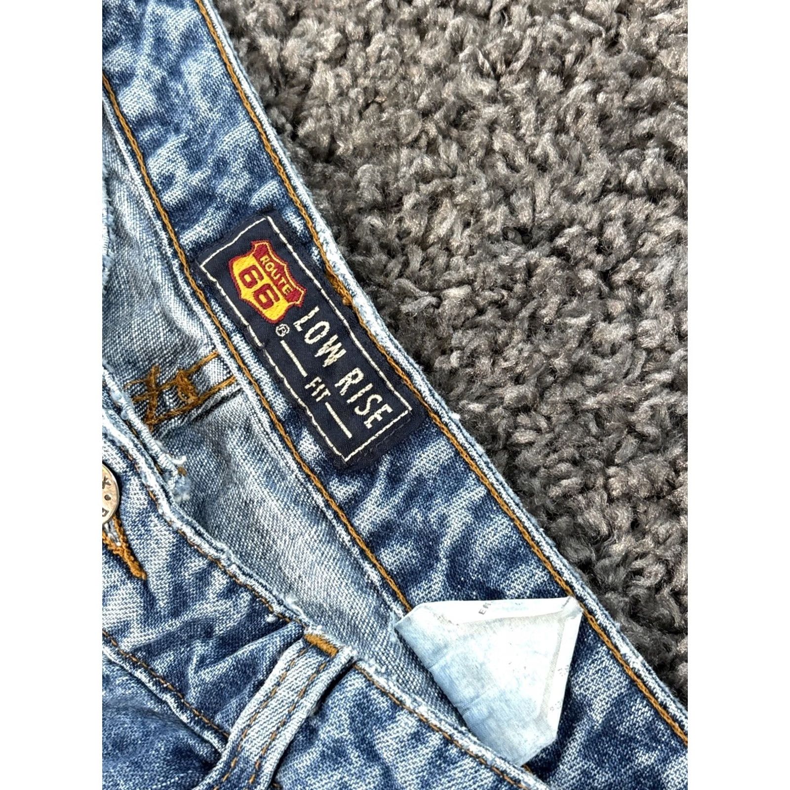 Route 66 VINTAGE Route 66 Jeans Flared Denim Womens 30x30 Blue Low Rise Y2K Girls/ Womens? Size 30" / US 8 / IT 44 - 6 Thumbnail