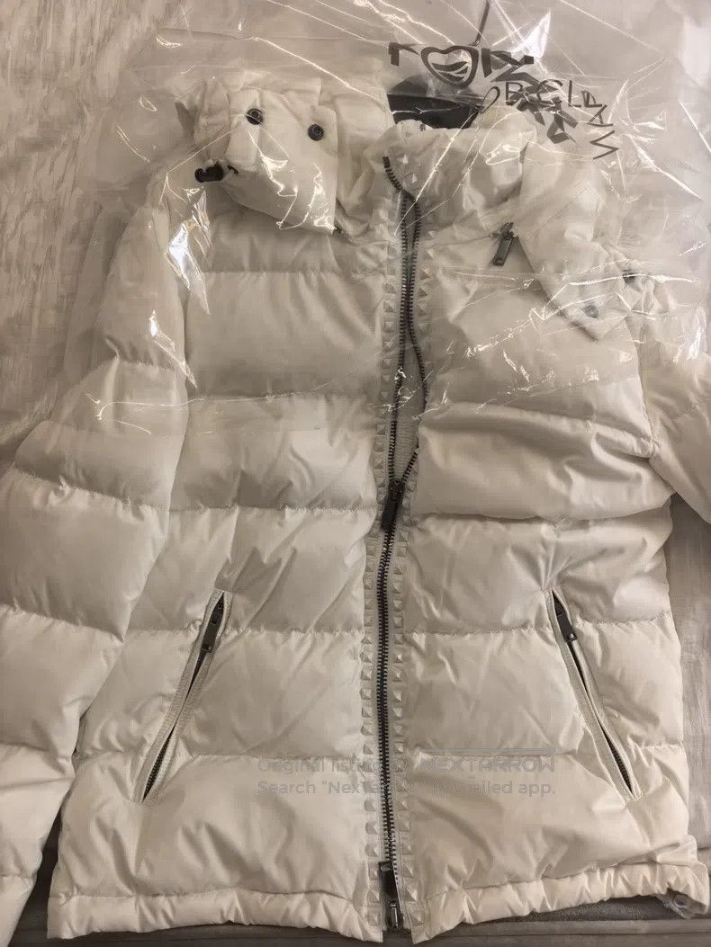 Valentino Valentino White hooded down jacket Size S / US 4 / IT 40 - 2 Thumbnail