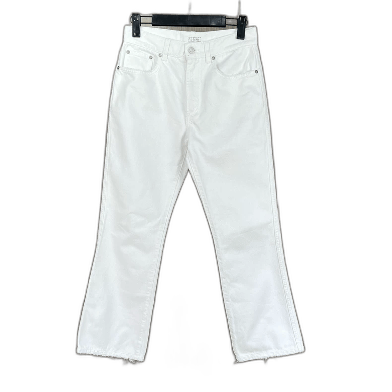 Givenchy Givenchy White Distressed Jeans Size 38 -2507