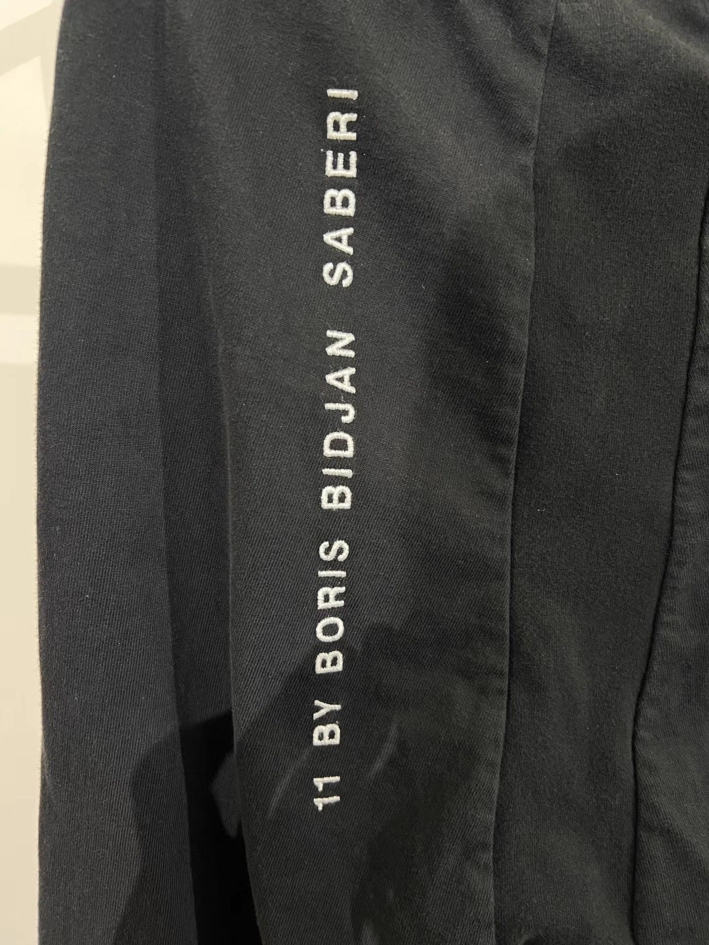 11 By Boris Bidjan Saberi 11by BBS Embroidered Thermal Cuffed Pants K35 Size US 29 - 7 Thumbnail