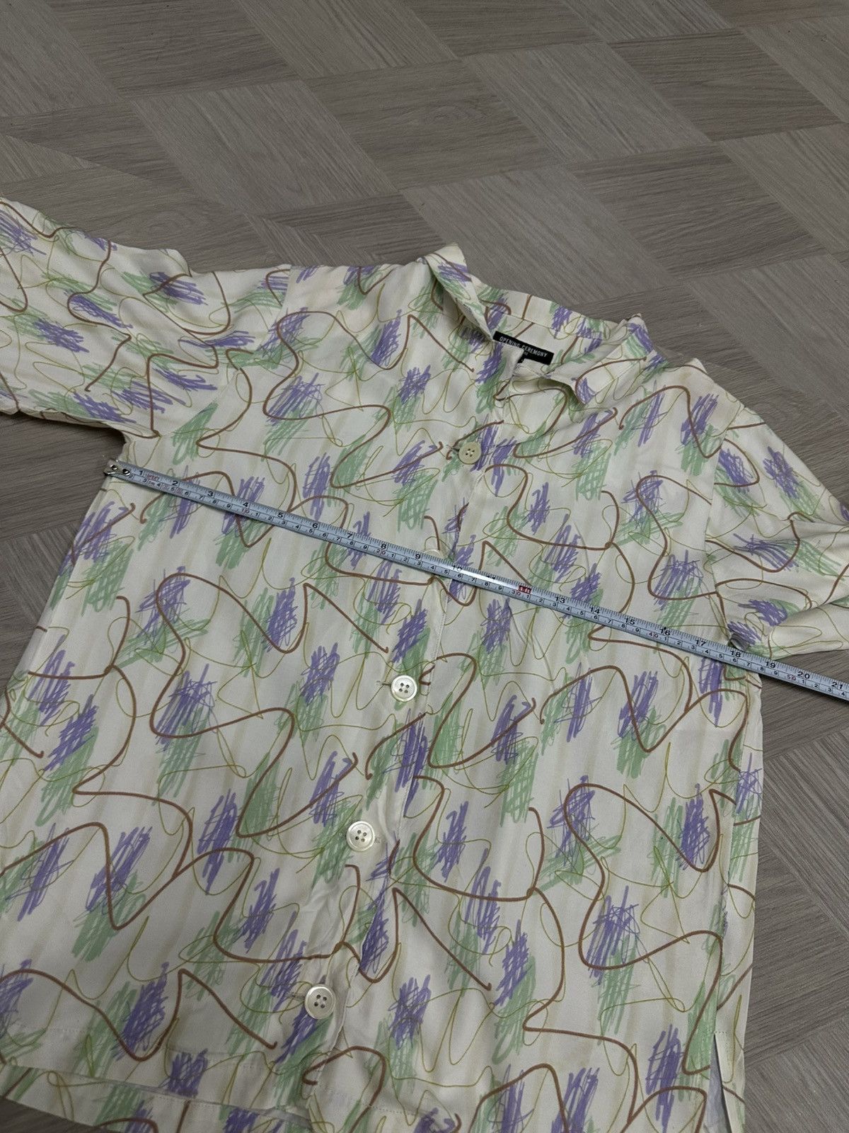 Opening Ceremony Opening Ceremony Painting 100% Rayon Button Up Size US M / EU 48-50 / 2 - 10 Thumbnail