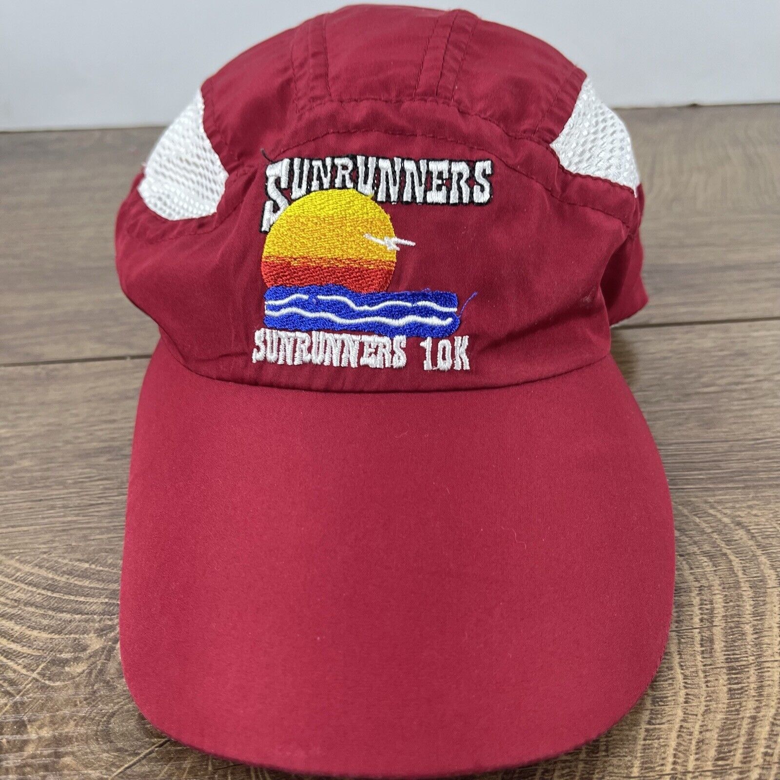 Other Sunrunners 10K Hat Red Cap Adjustable Hat Red Adult Fit Hat Size ONE SIZE - 5 Thumbnail