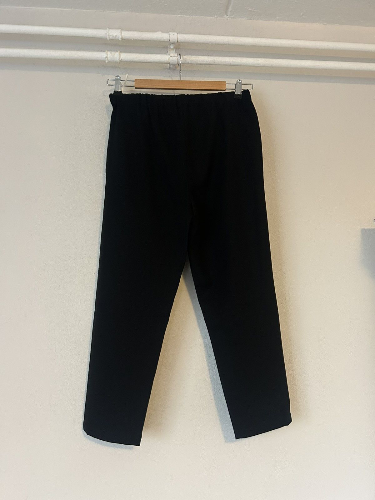 Marni Marni Black Virgin Wool Elastic Waist Trousers Size US 30 / EU 46 - 5 Thumbnail