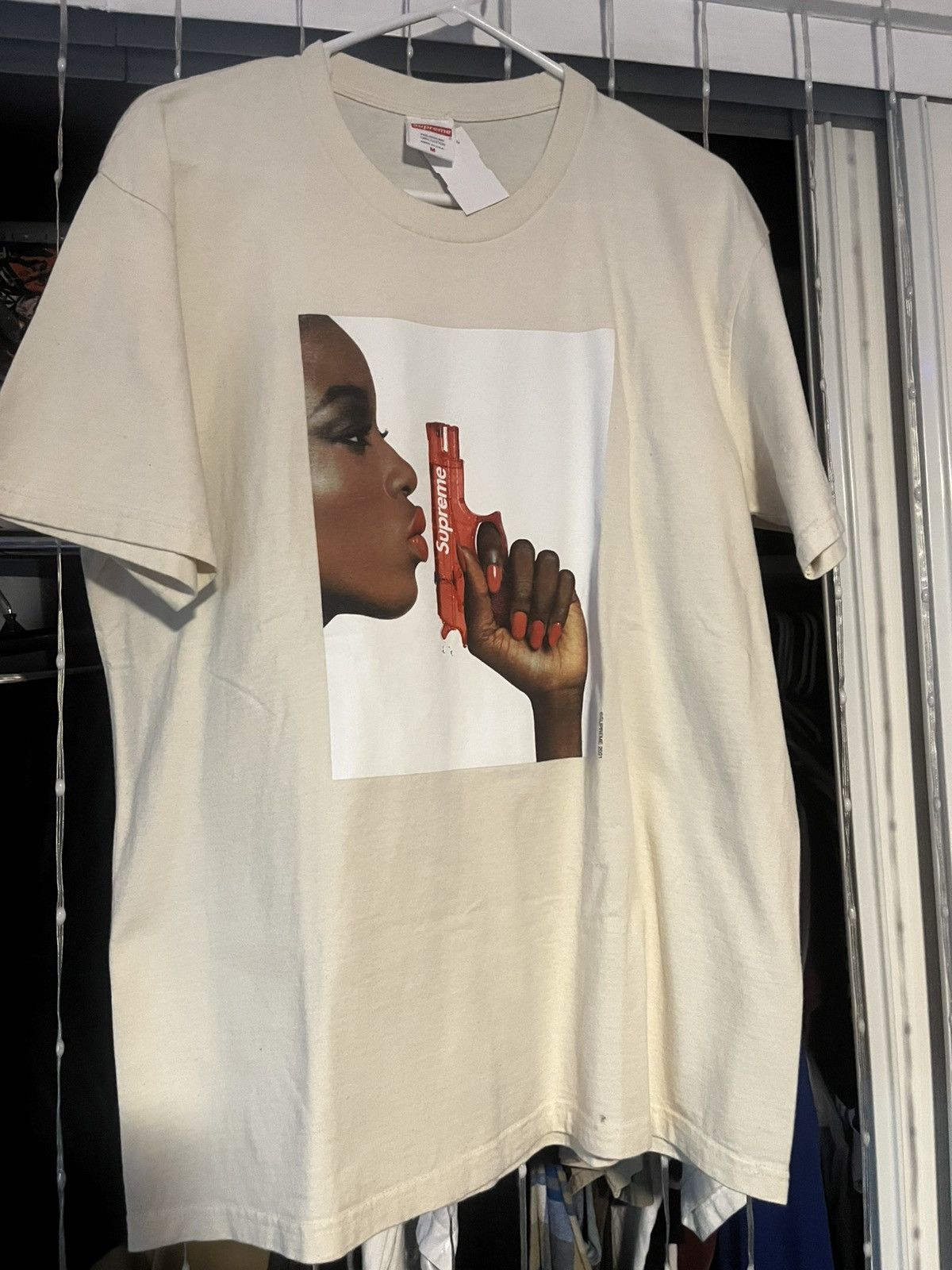 Supreme Supreme water pistol tee Size US M / EU 48-50 / 2 - 1 Thumbnail
