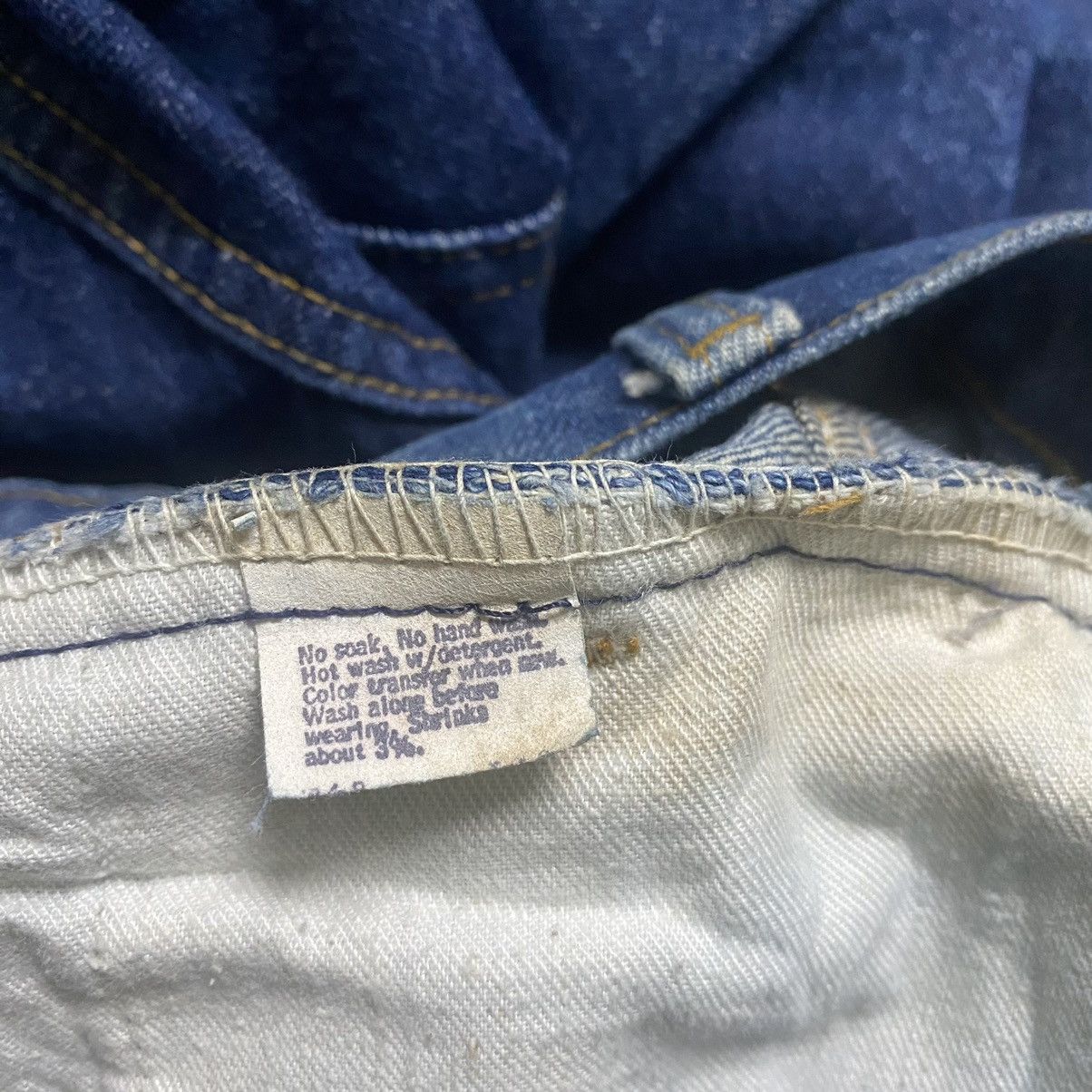 Levi's Vintage 70s Levis 646 Super Flare Jeans Orangetab Size US 40 / EU 56 - 18 Thumbnail
