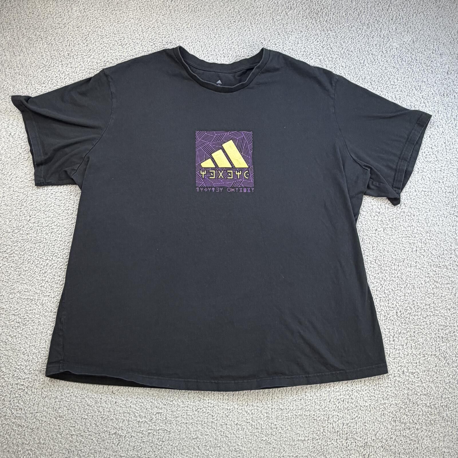 Adidas Adidas Black Panther Wakanda Forever T Shirt Black S Marvel Size US XXL / EU 58 / 5 - 1 Thumbnail