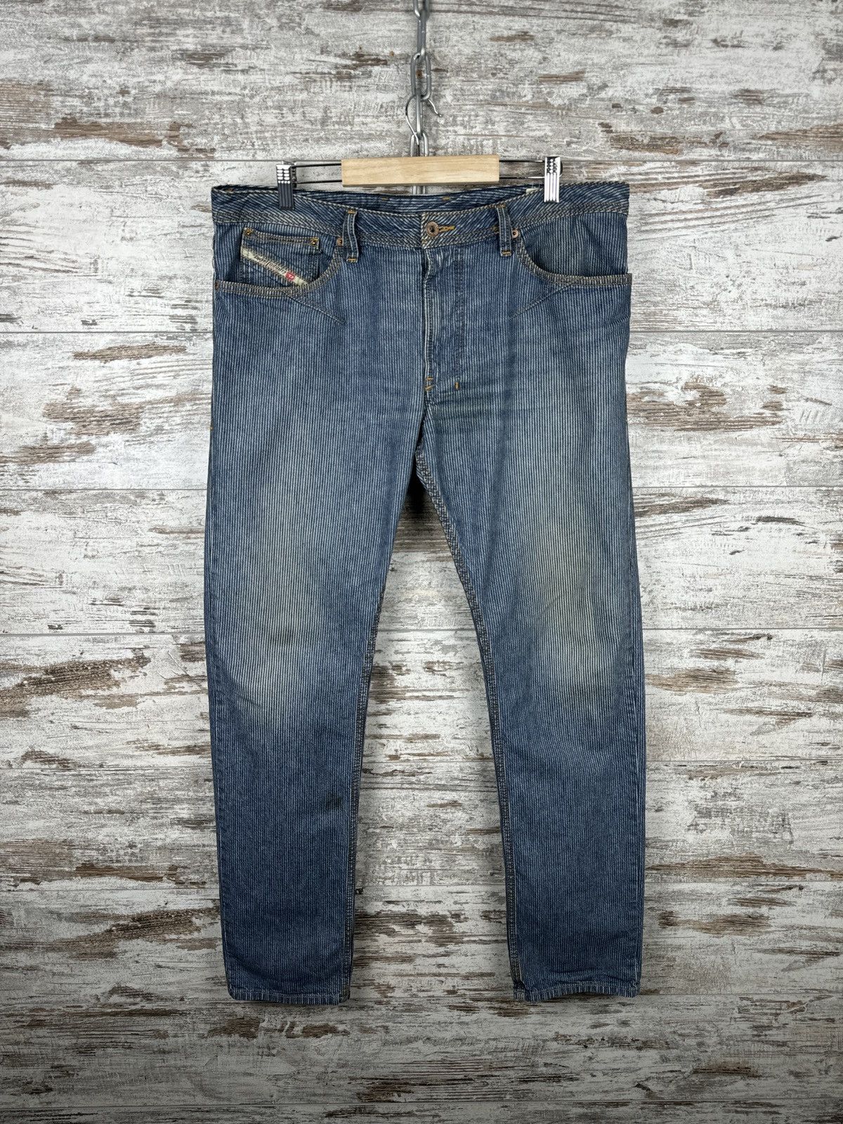 Diesel × Diesel Black Gold × Vintage Mens Vintage Diesel denim jeans luxury avant garde size 36 Size US 36 / EU 52 - 2 Thumbnail