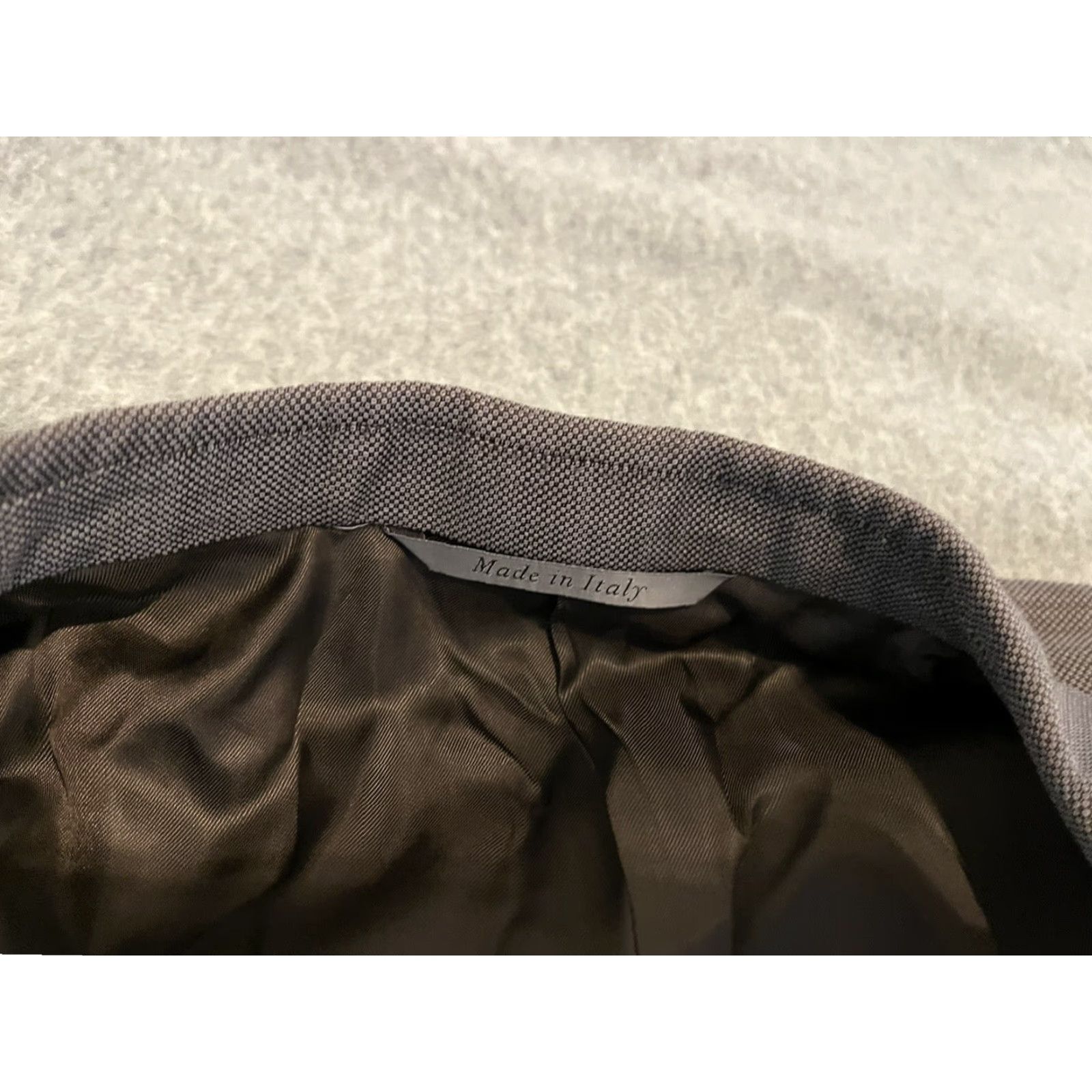 Canali VINTAGE Canali 1934 Travel Wool Mohair Suit Mens 46R Jacket 34x32 Pants Gray 2 Piece Mens Size 34R - 5 Thumbnail