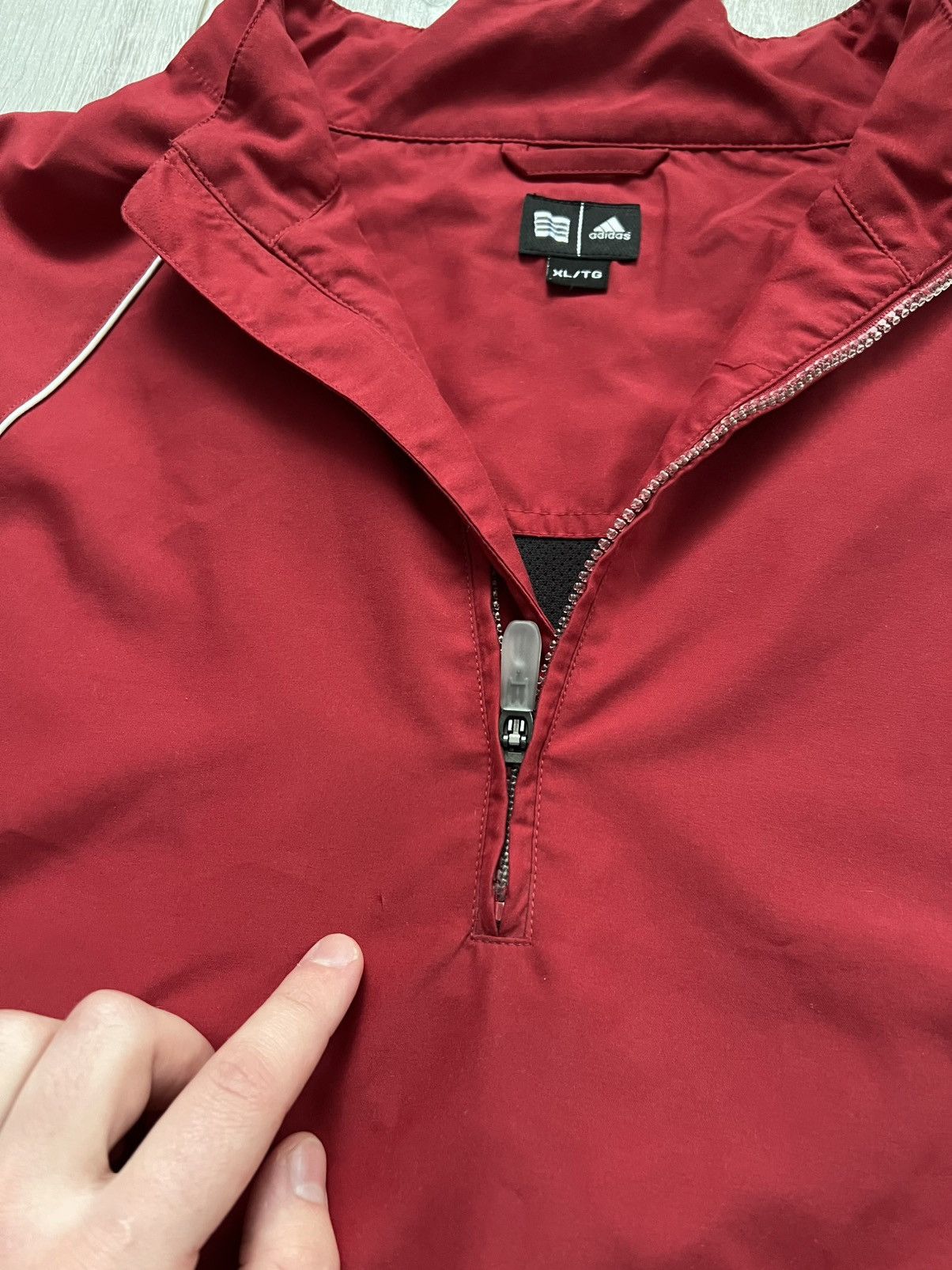 Adidas Vintage Adidas Light Jacket 2004 Climashell Wind Half Zip Size US XL / EU 56 / 4 - 20 Thumbnail
