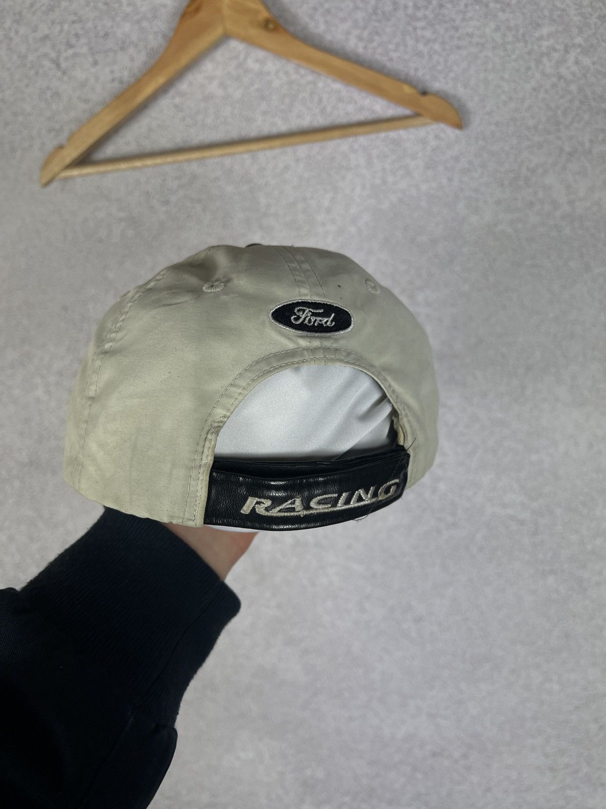Vintage Rare! Vintage Ford Racing Tire Tread Visor Cap Hat Y2K Size ONE SIZE - 4 Thumbnail