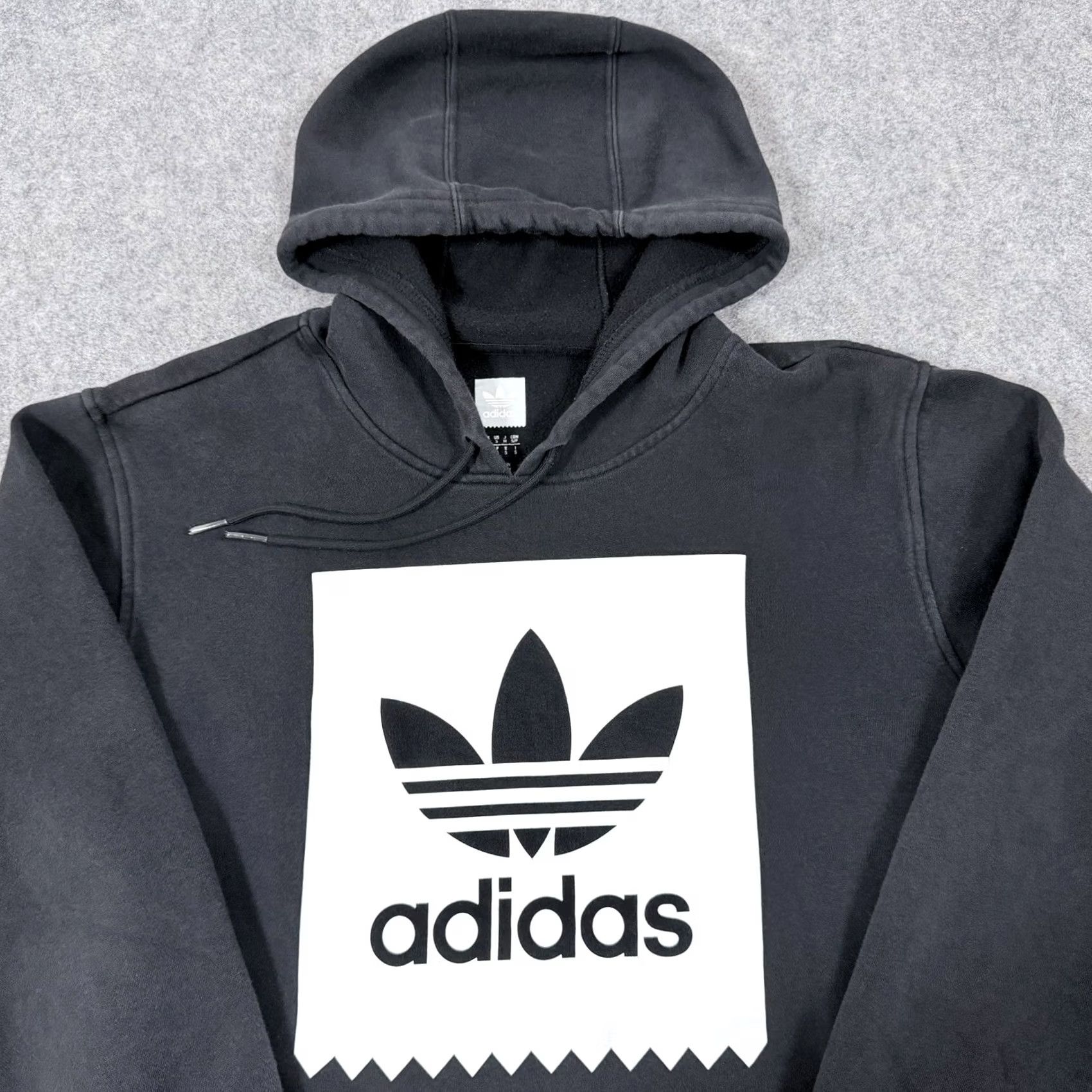 Adidas Adidas Originals Trefoil Logo Pullover Long Sleeve Hoodie Men Size S Black Size US S / EU 44-46 / 1 - 5 Thumbnail
