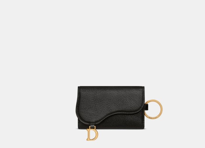 Dior o1w1db10425 S5695C Size: OS / Aster Key Case in Black Size ONE SIZE - 2 Thumbnail