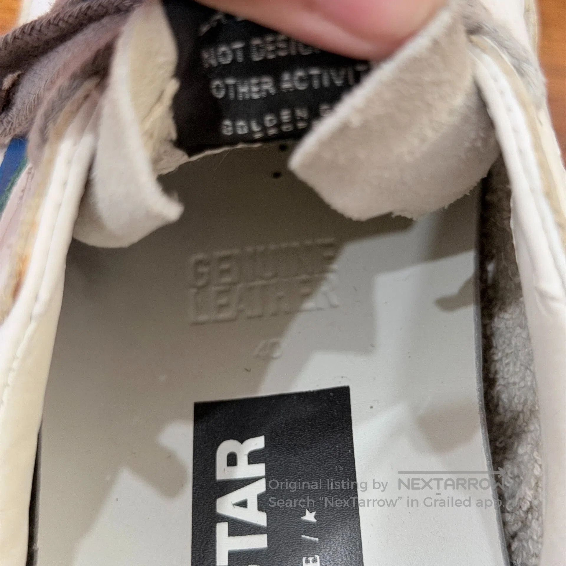 Golden Goose Golden Goose Superstar Distressed Sneakers. Size US 7 / EU 40 - 3 Thumbnail
