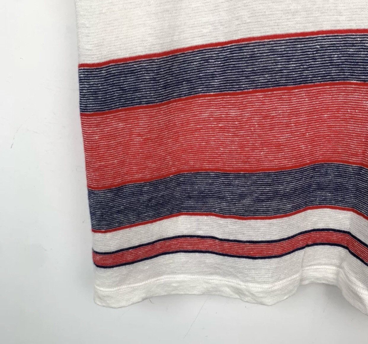 Saint Laurent Paris Saint Laurent SLP color blocked striped short sleevedT-shirt Size US XL / EU 56 / 4 - 4 Thumbnail
