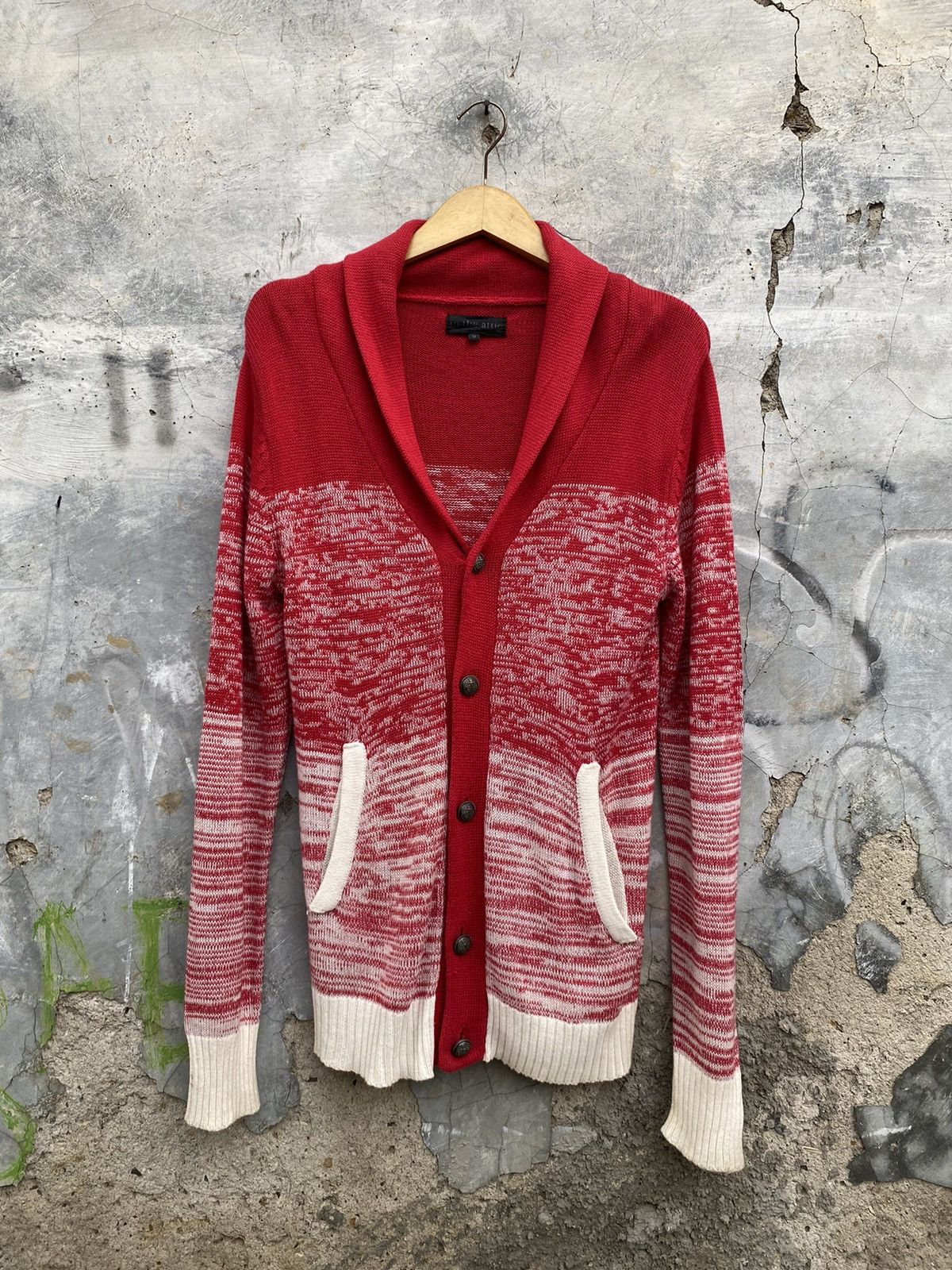 If Six Was Nine 2000s In The Attic Japan Wool Cardigan Size US M / EU 48-50 / 2 - 1 Thumbnail