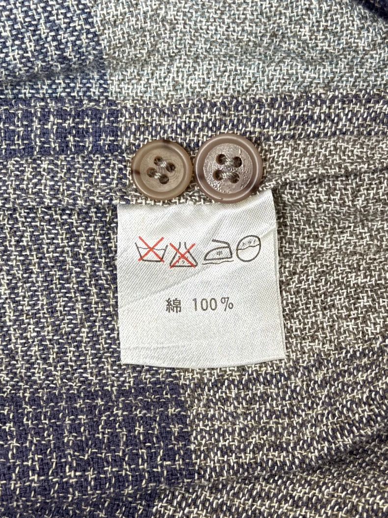 Issey Miyake Issey Miyake size:9 Pure cotton checked buttoned shirt Size US XXS / EU 40 - 4 Thumbnail