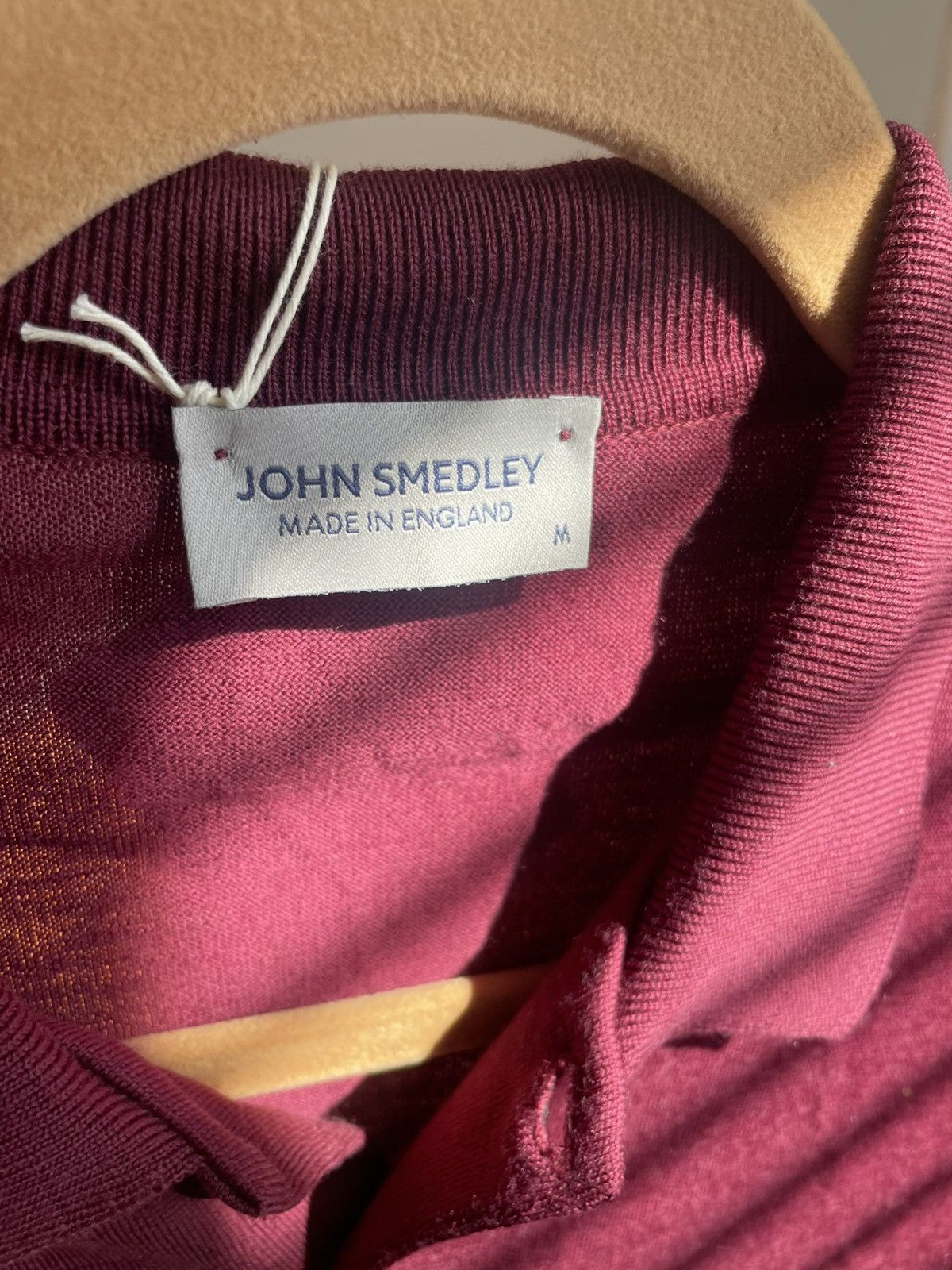 John Smedley John Smedley Belper knitted polo Size US M / EU 48-50 / 2 - 7 Thumbnail