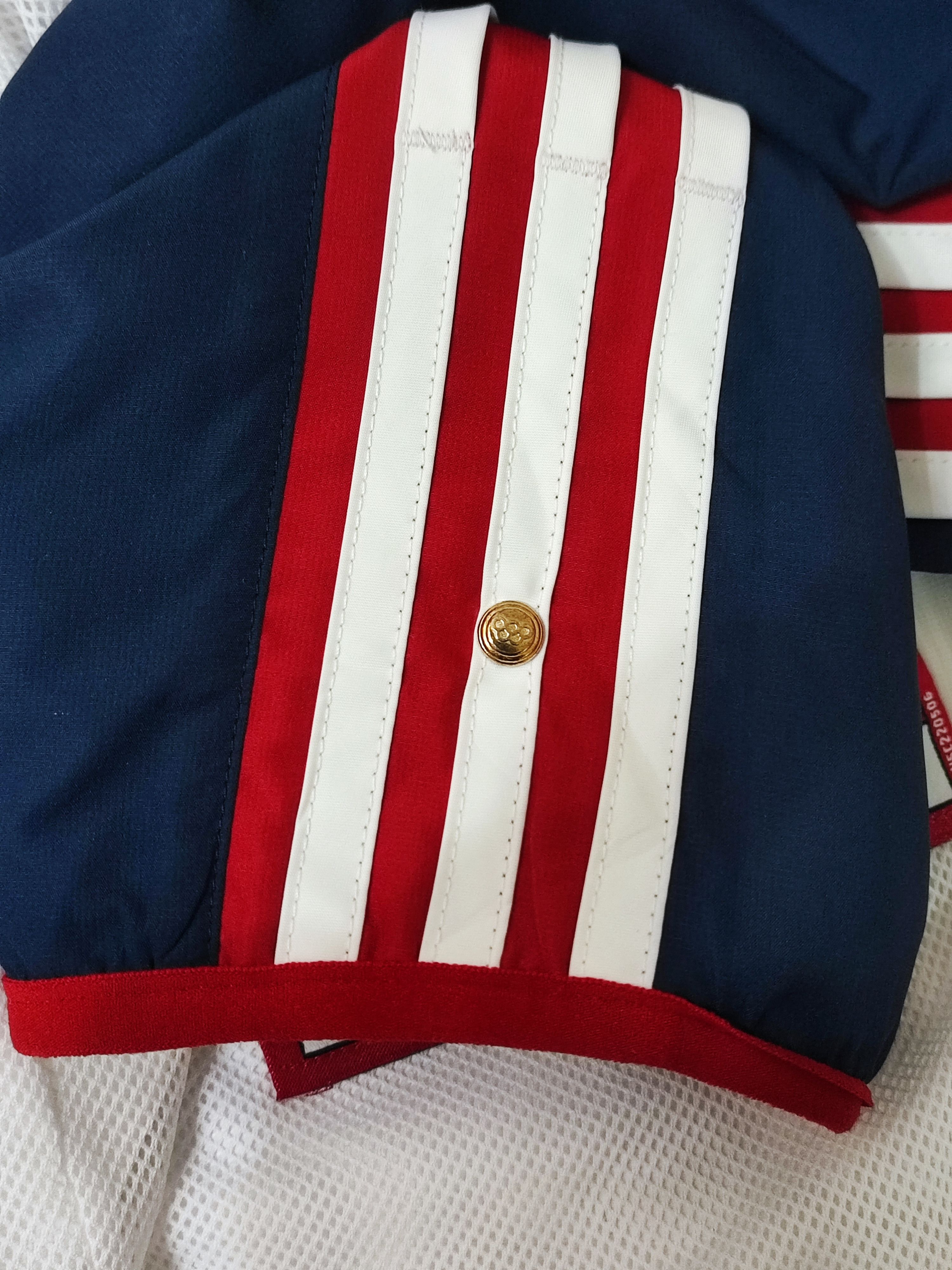 Adidas × Vintage Rare! USA 2004 Olympic Basketball Official Track Jacket Size US XXL / EU 58 / 5 - 15 Thumbnail