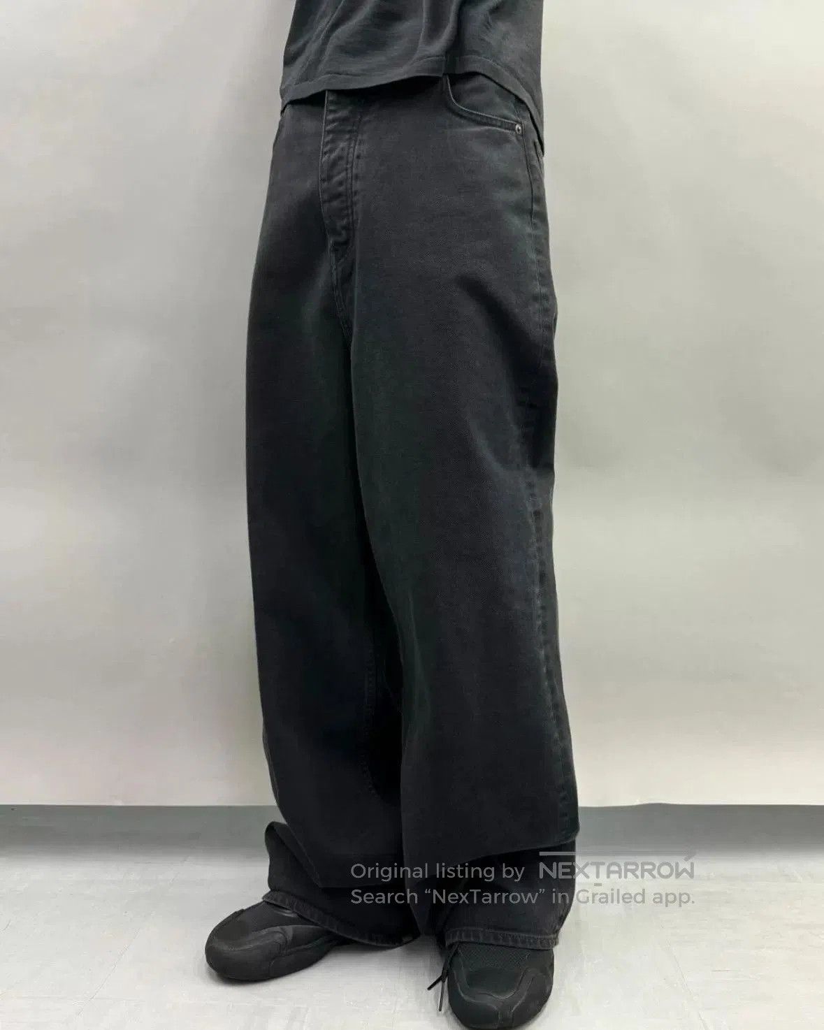 Vuja De vujade009 drop3 water-washed baggy jeans. Size 27" / US 4 / IT 40 - 7 Thumbnail